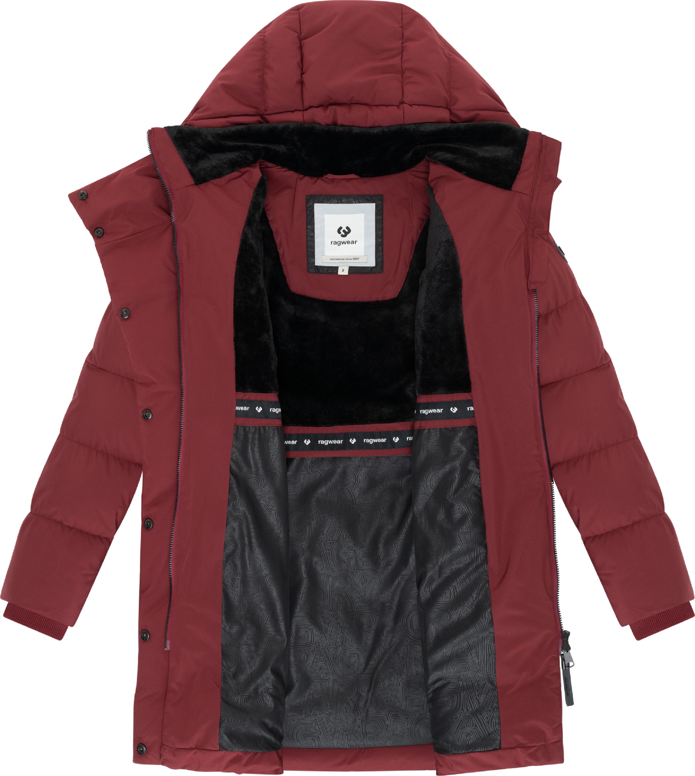 Wasserdichter Steppmantel "Pavla Soft YOUMODO" Wine Red