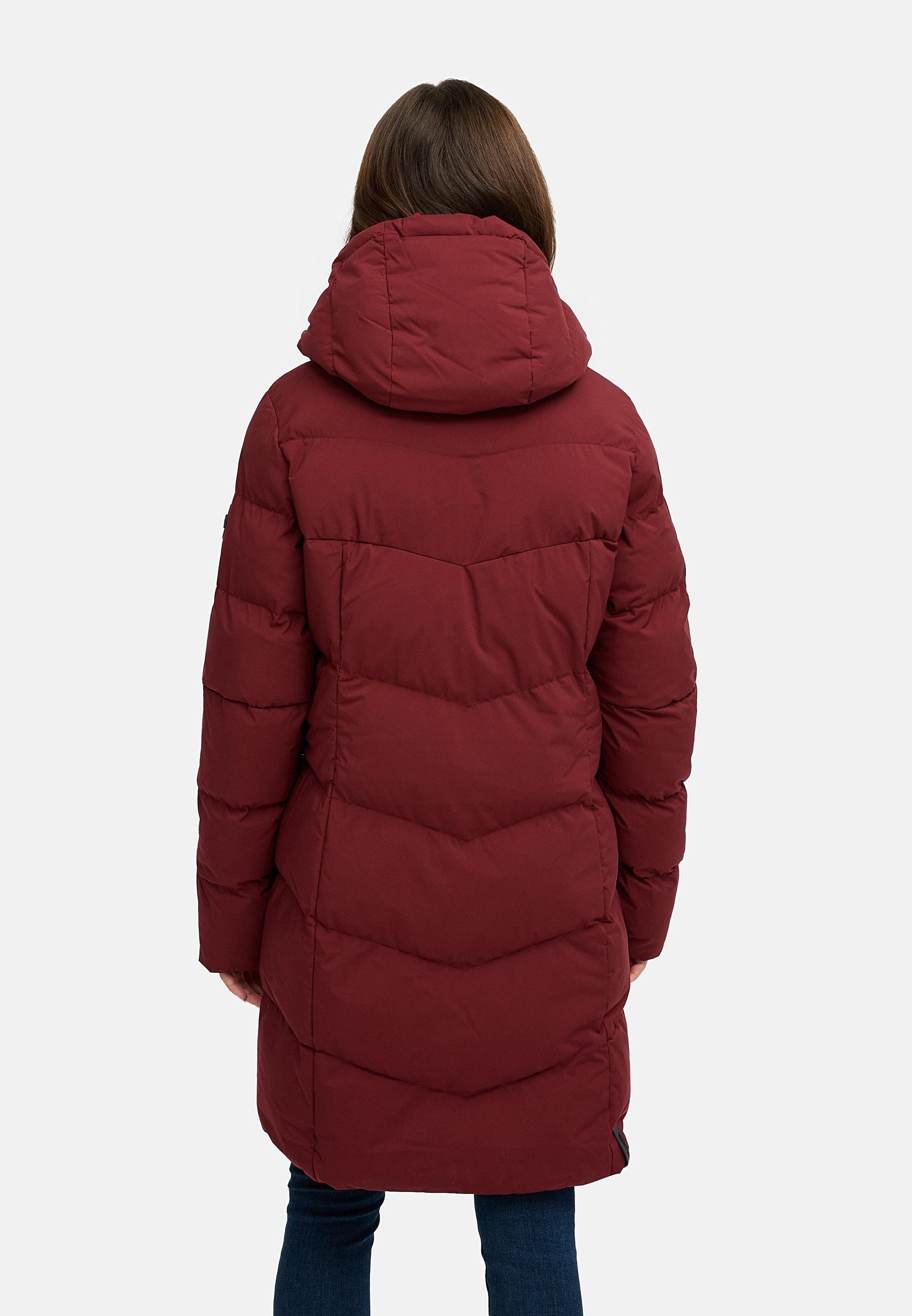 Wasserdichter Steppmantel "Pavla Soft YOUMODO" Wine Red