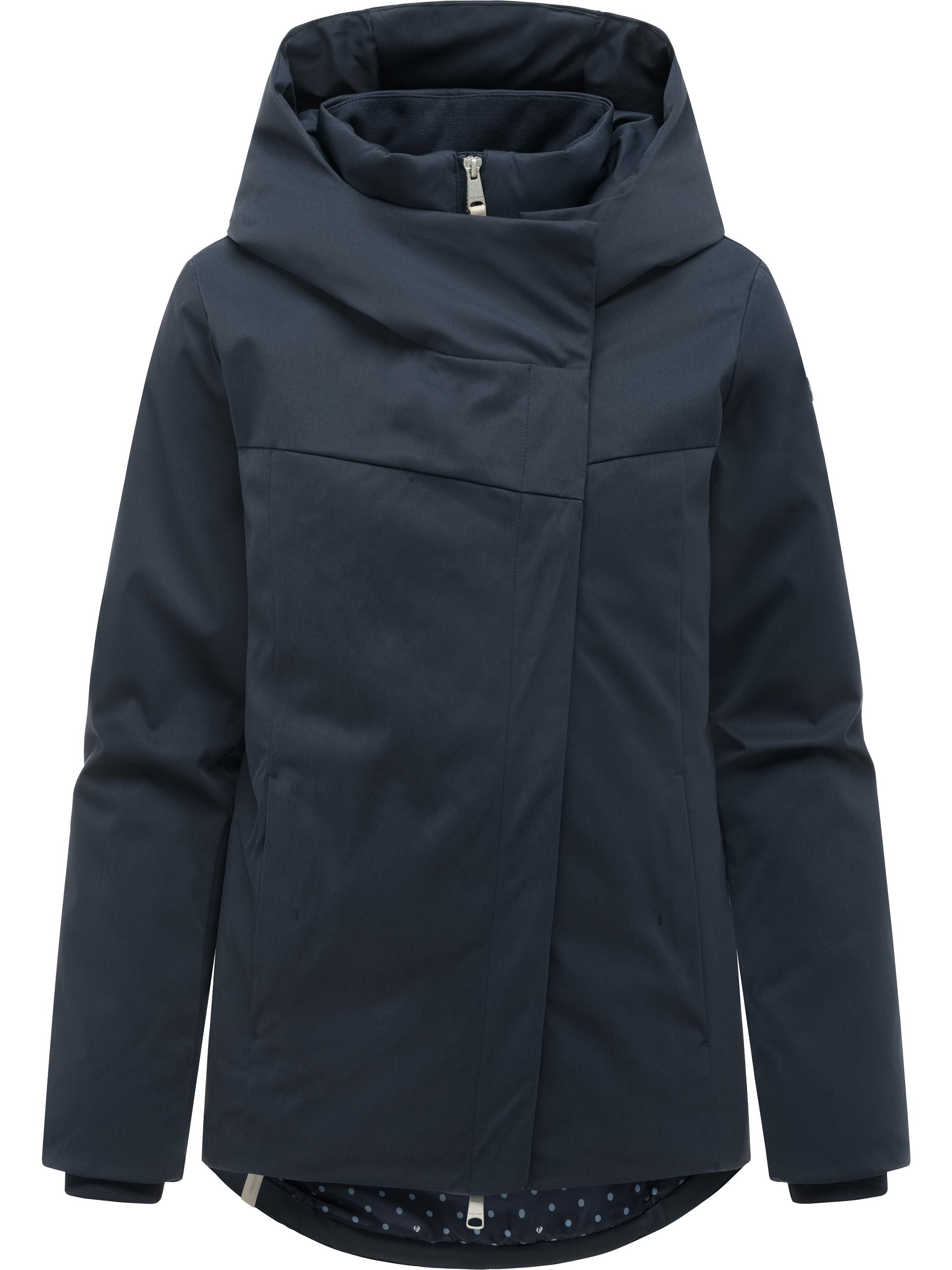 Warme Winter Jacke mit  "Pavleen Short Y" Navy