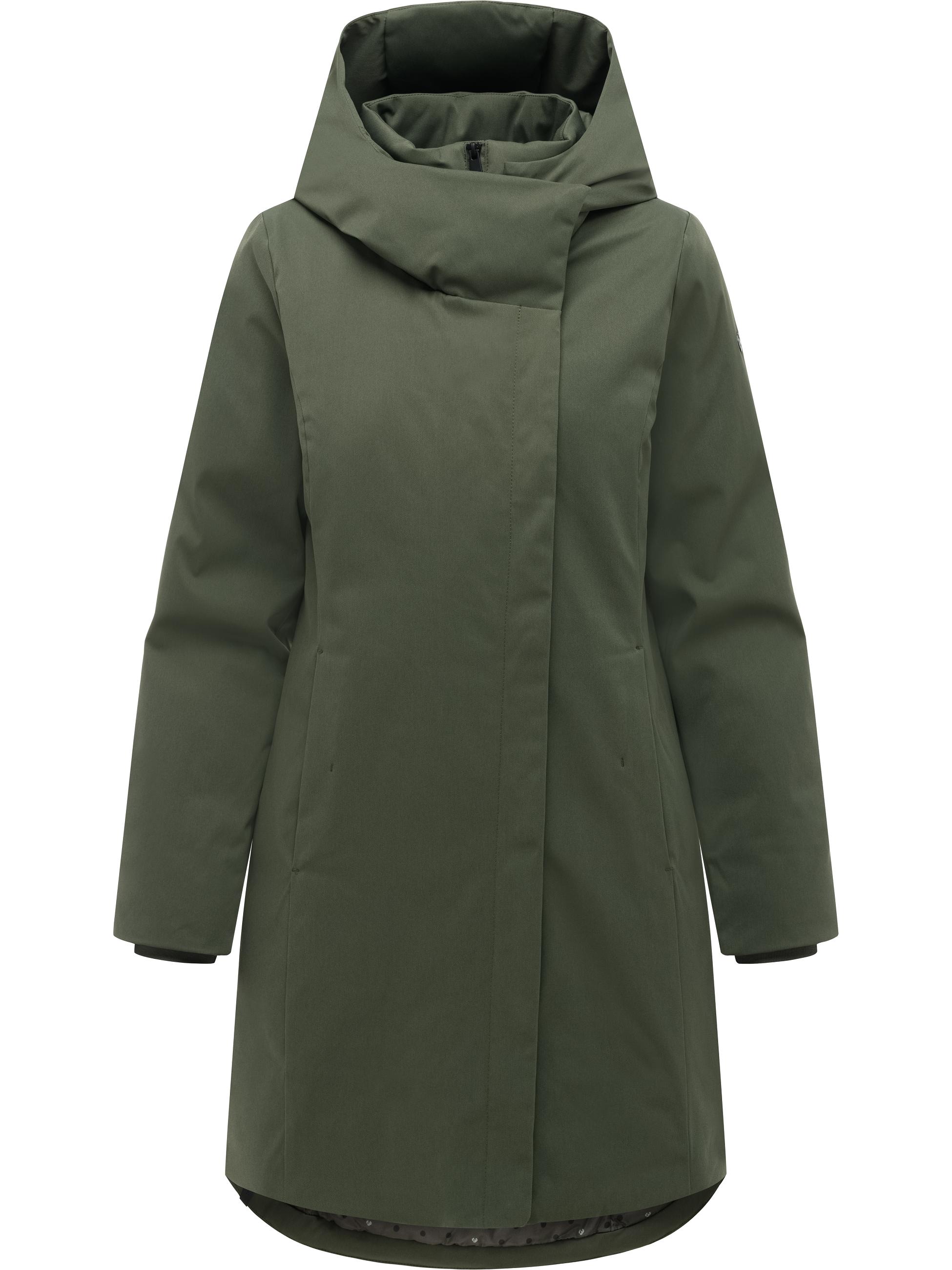Winter Kurzmantel "Pavleen Y" Dark Olive