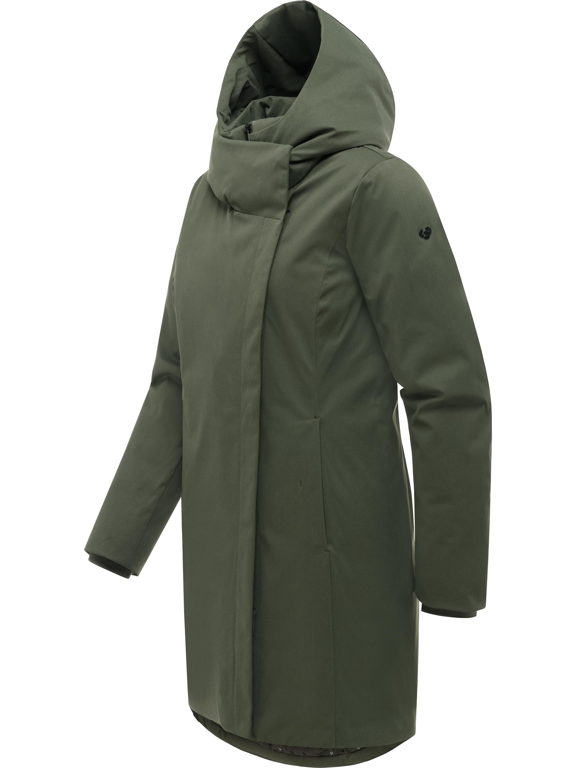 Winter Kurzmantel "Pavleen Y" Dark Olive