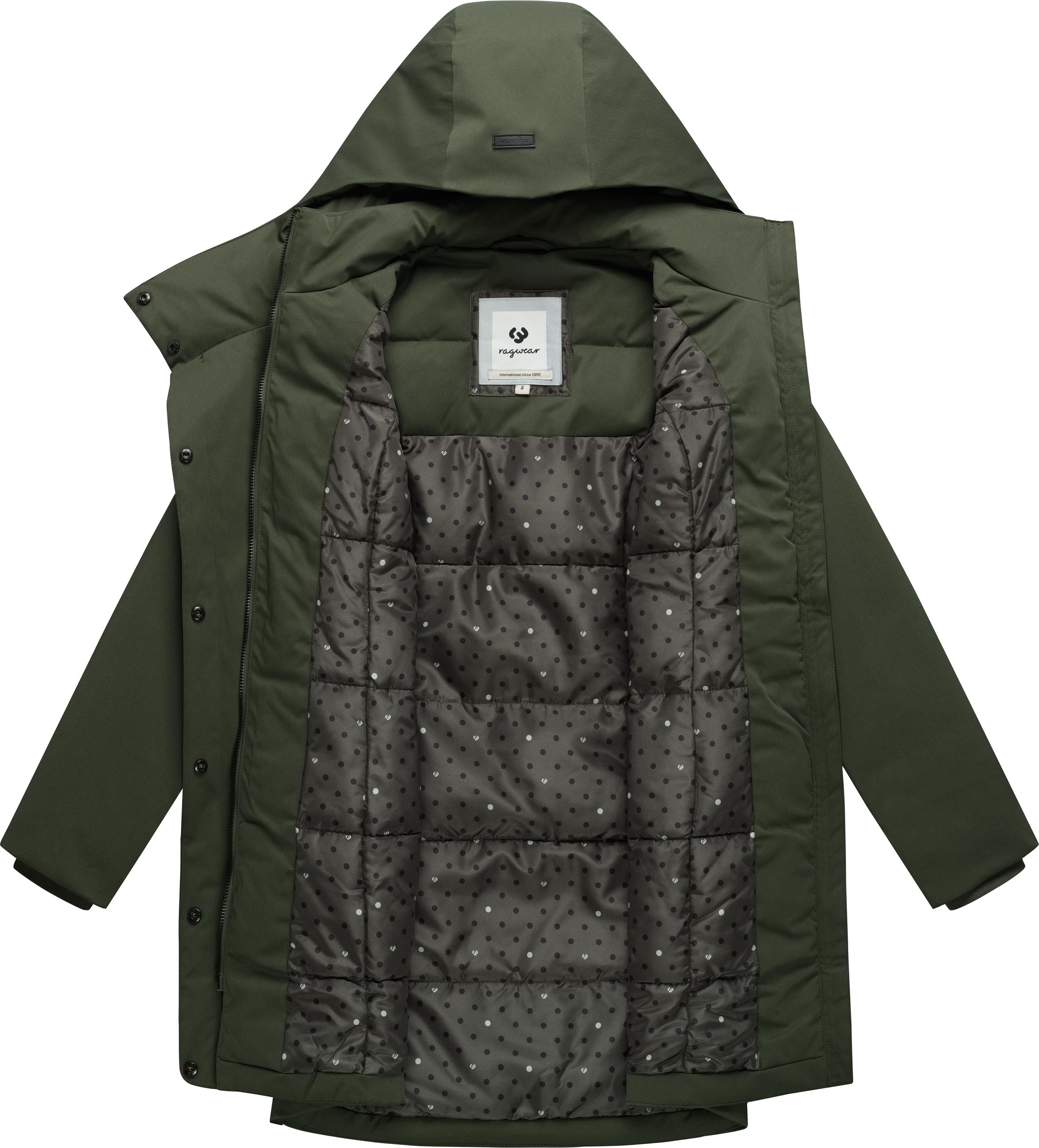 Winter Kurzmantel "Pavleen Y" Dark Olive