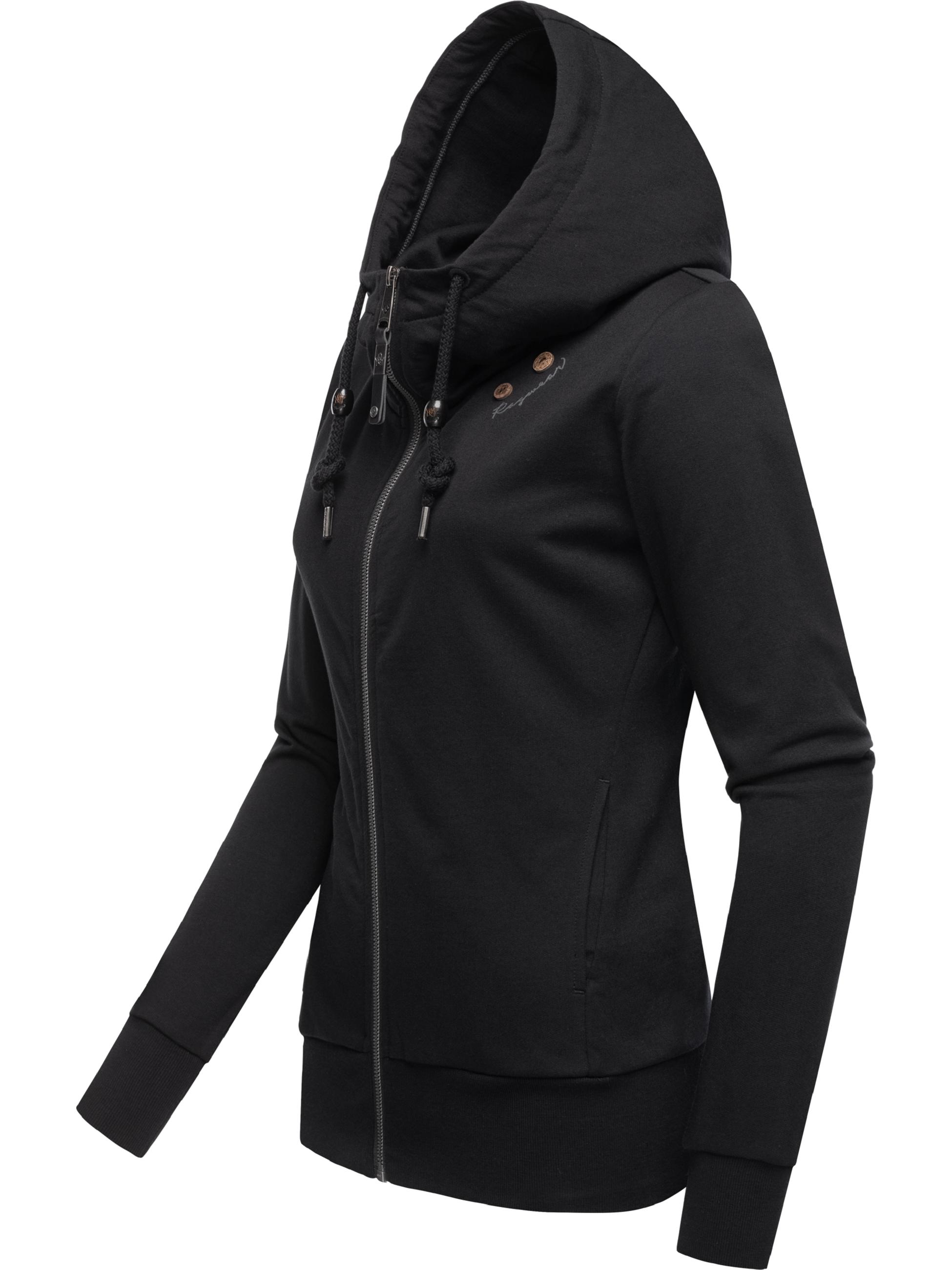 Weiche Sweatjacke mit Kapuze "Paya Intl." Black23