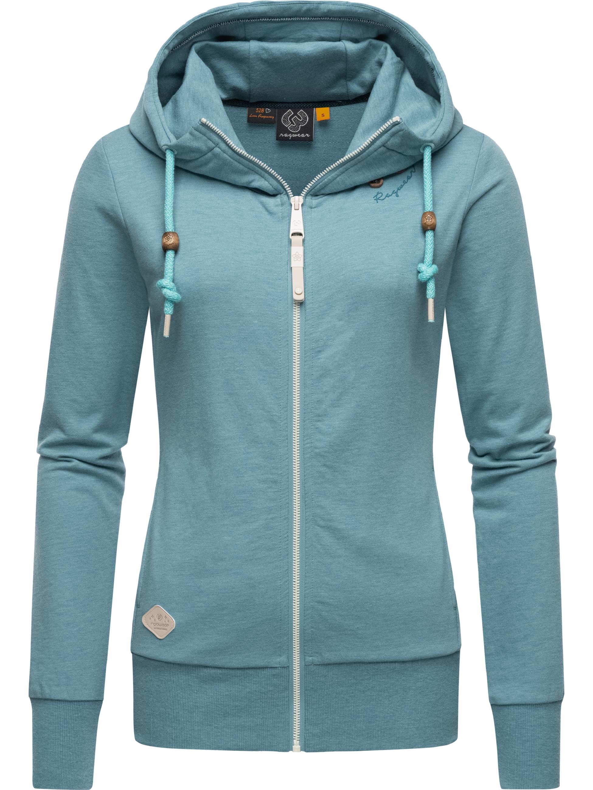 Weiche Sweatjacke mit Kapuze "Paya Intl." Light Aqua23