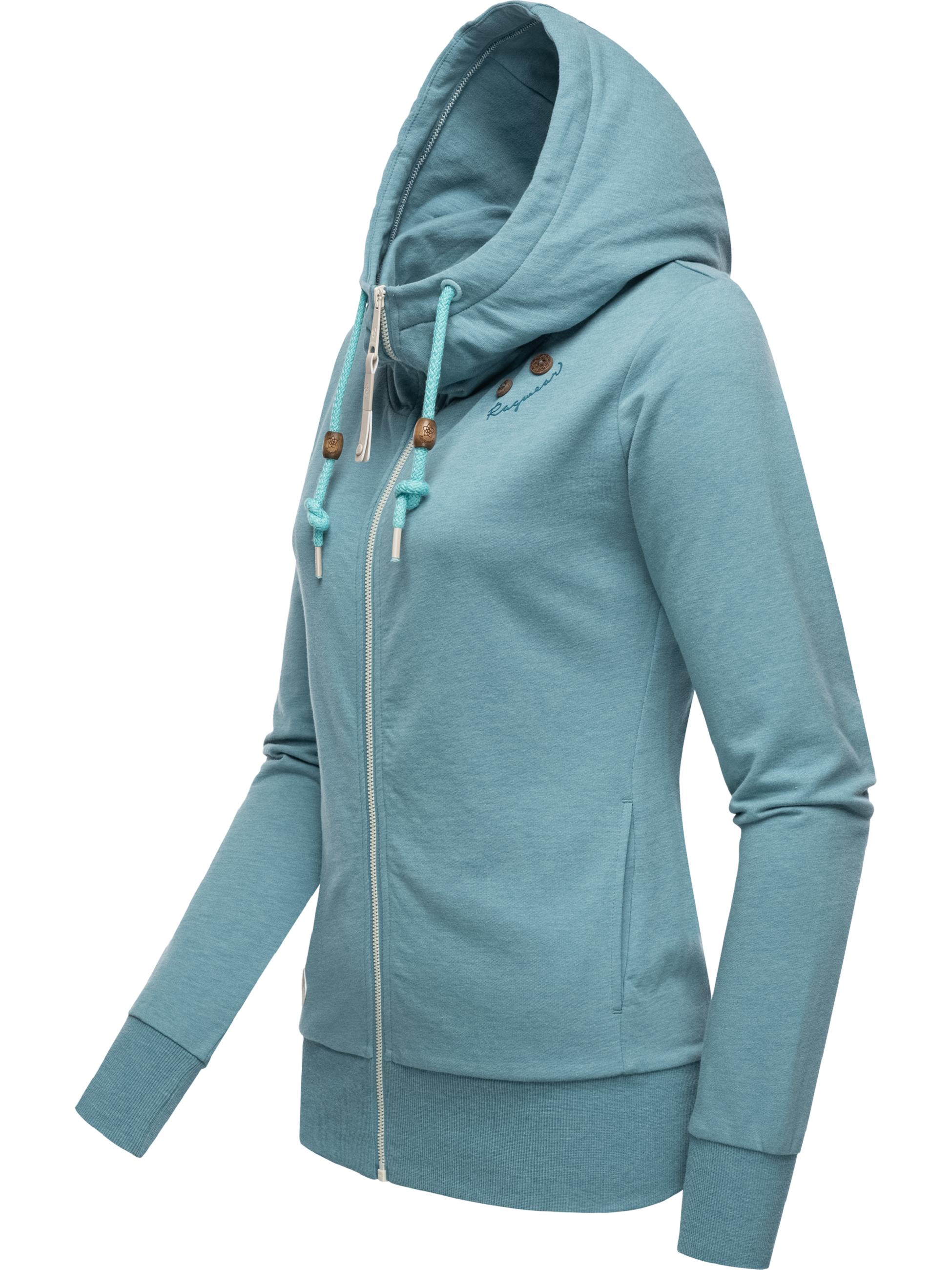 Weiche Sweatjacke mit Kapuze "Paya Intl." Light Aqua23