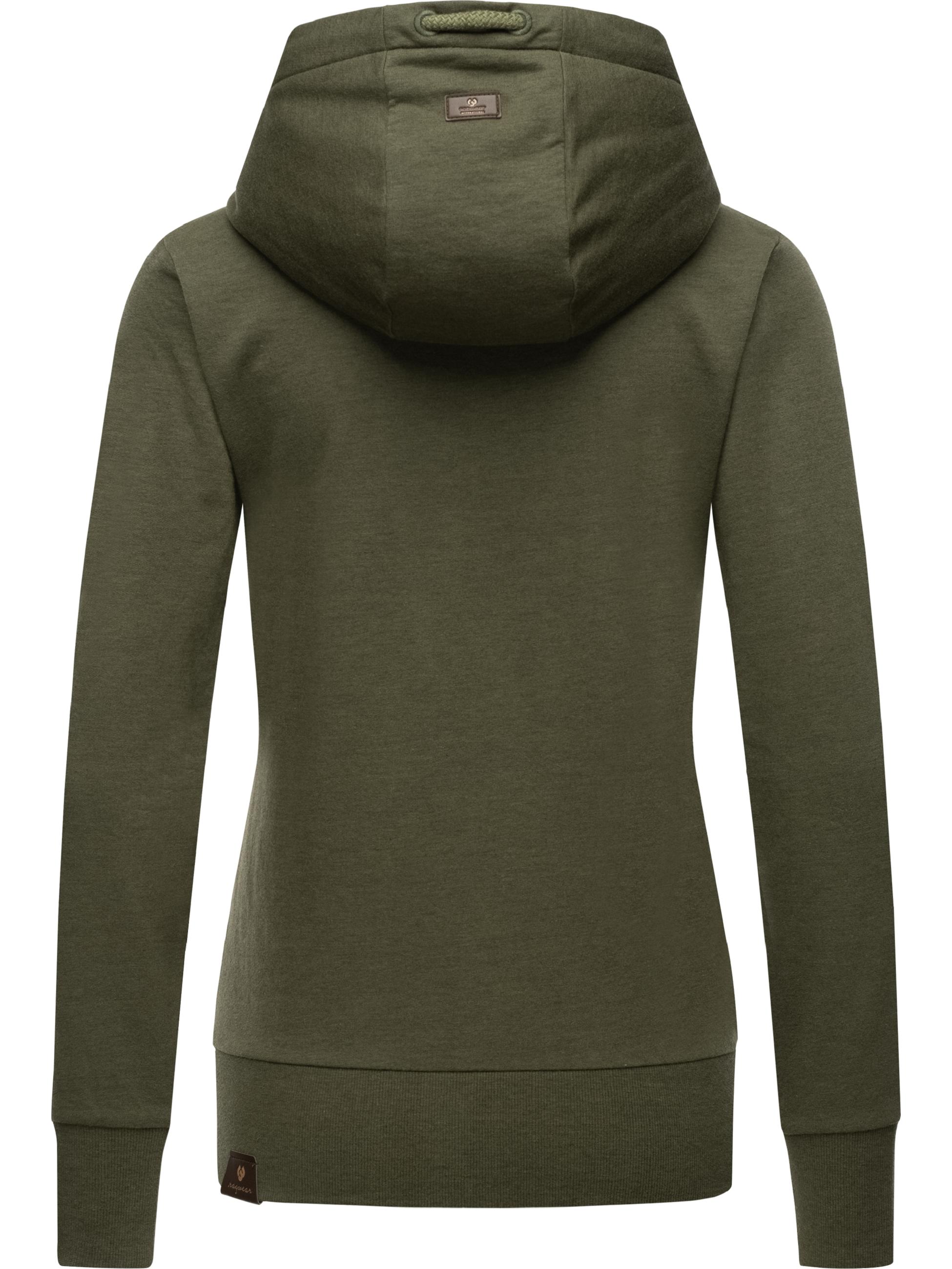 Weiche Sweatjacke mit Kapuze "Paya Intl." Olive23