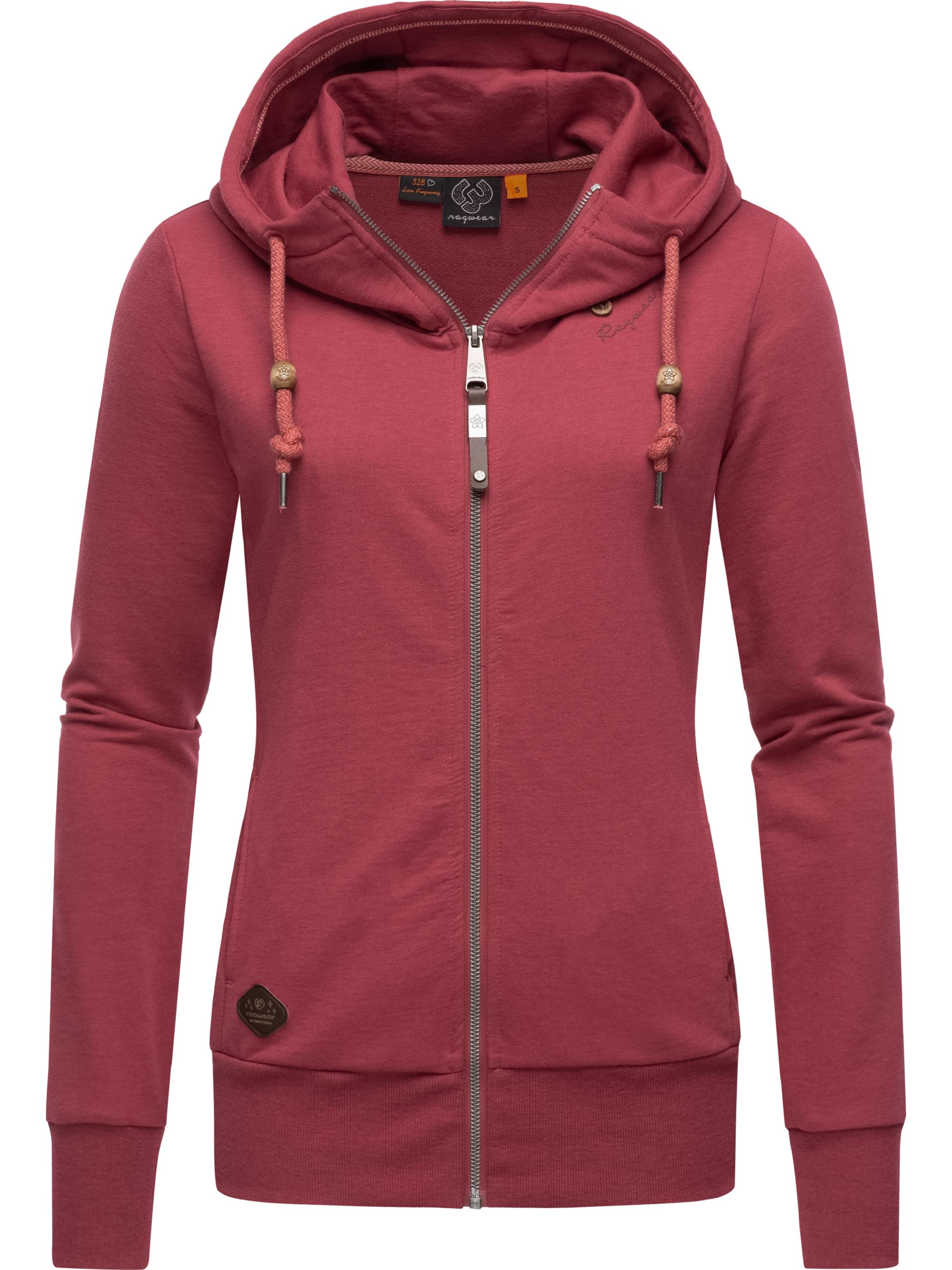 Weiche Sweatjacke mit Kapuze "Paya Intl." Raspberry23