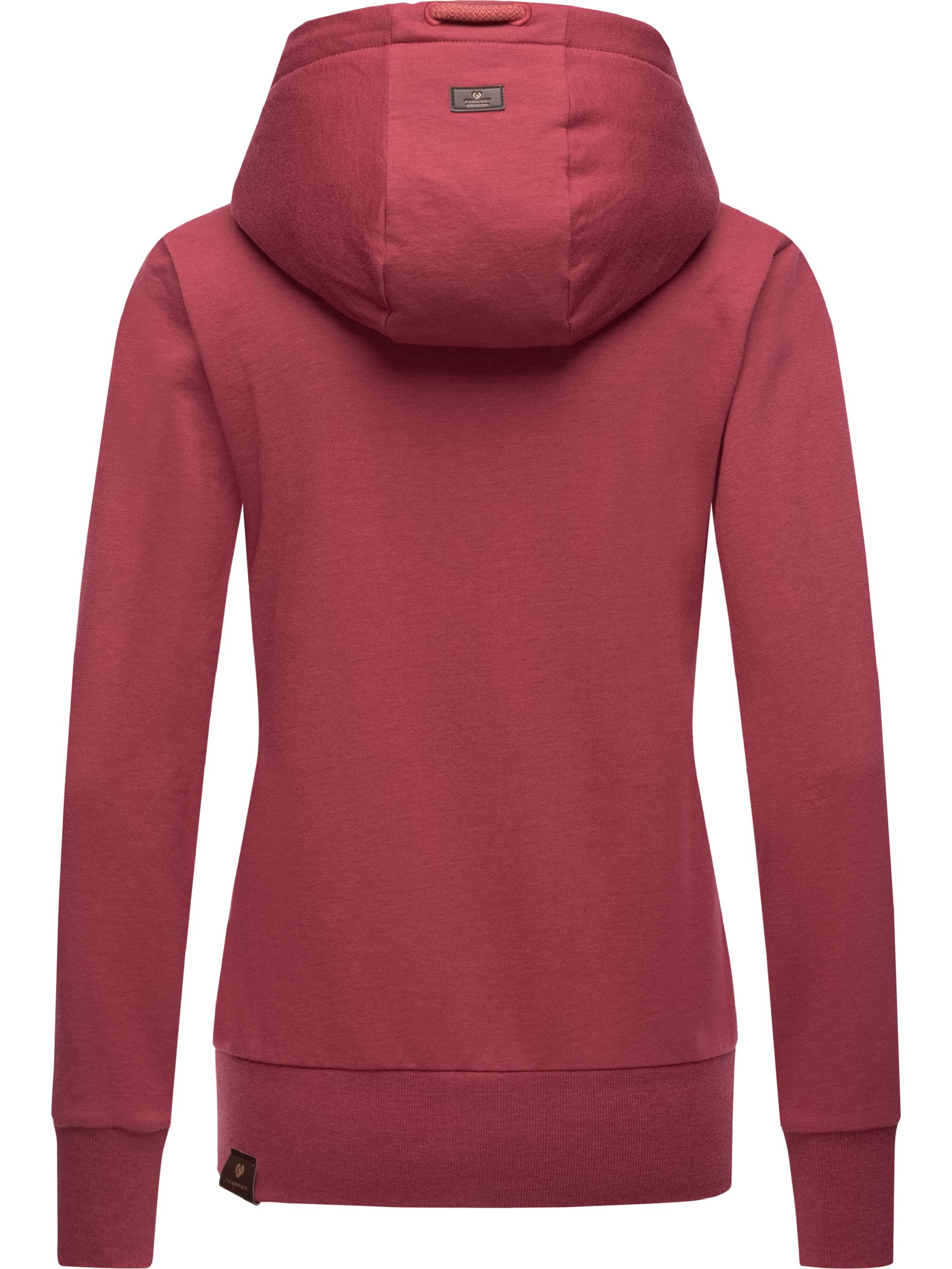 Weiche Sweatjacke mit Kapuze "Paya Intl." Raspberry23