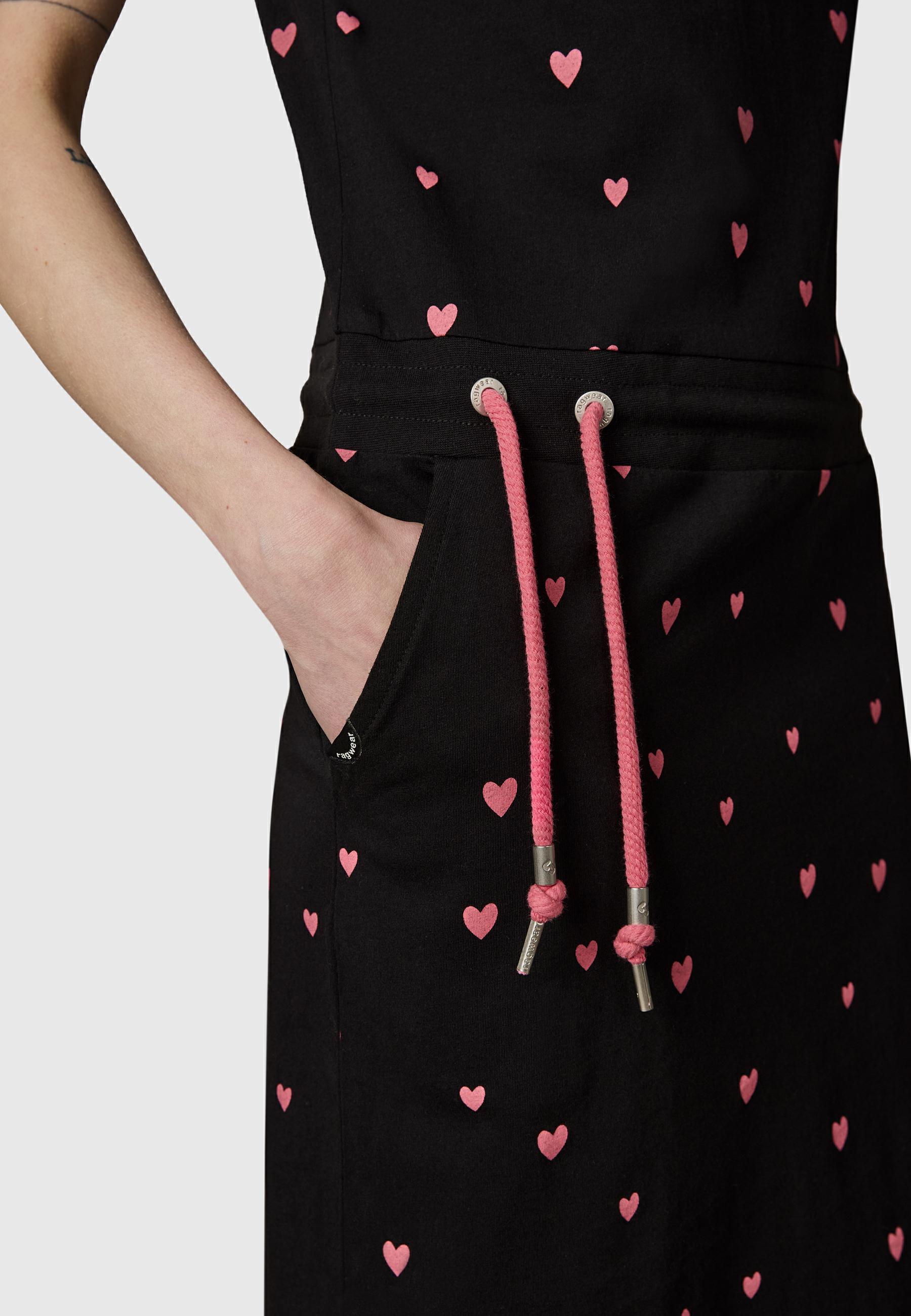 Leichtes Sommerkleid "Penelope Hearts YOUMODO" Black