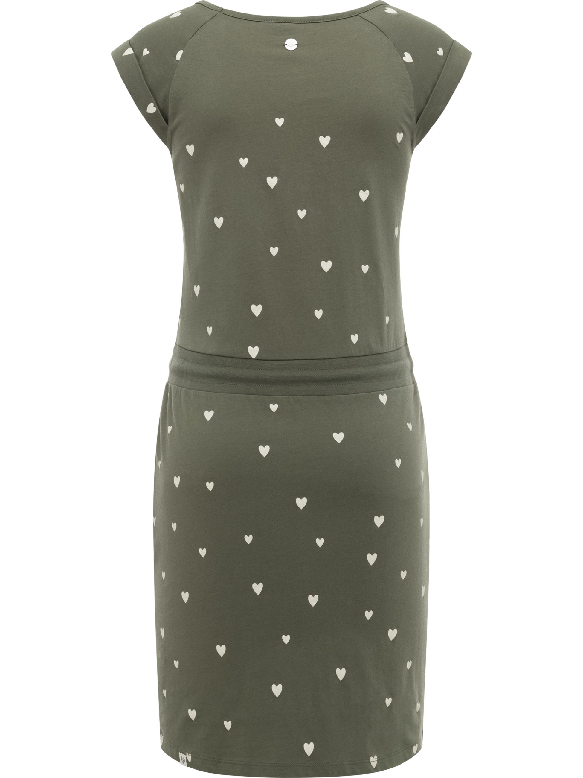 Leichtes Sommerkleid "Penelope Hearts YOUMODO" Dark Olive