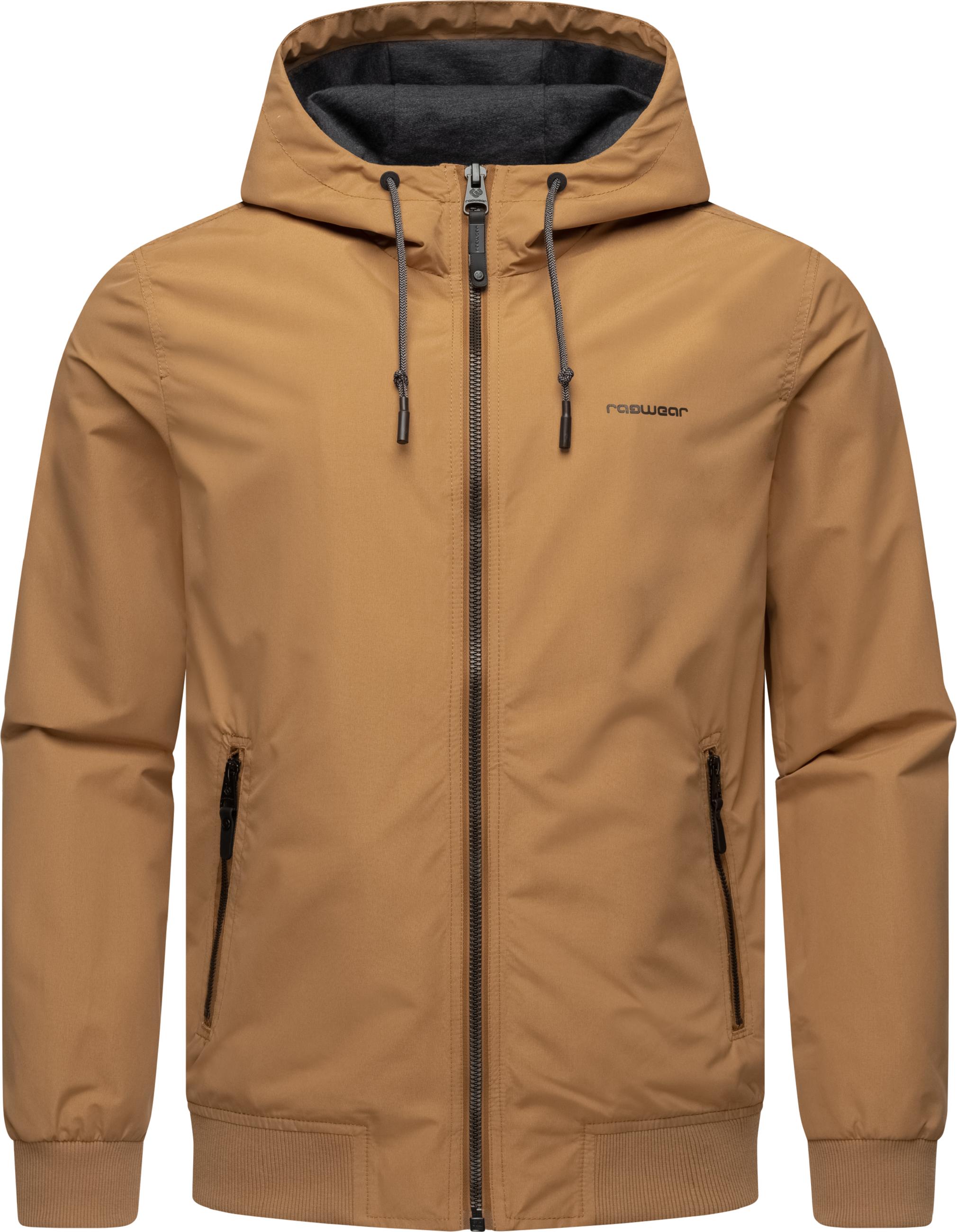 Übergangsjacke Outdoorjacke mit Kapuze Perci Brown Sugar