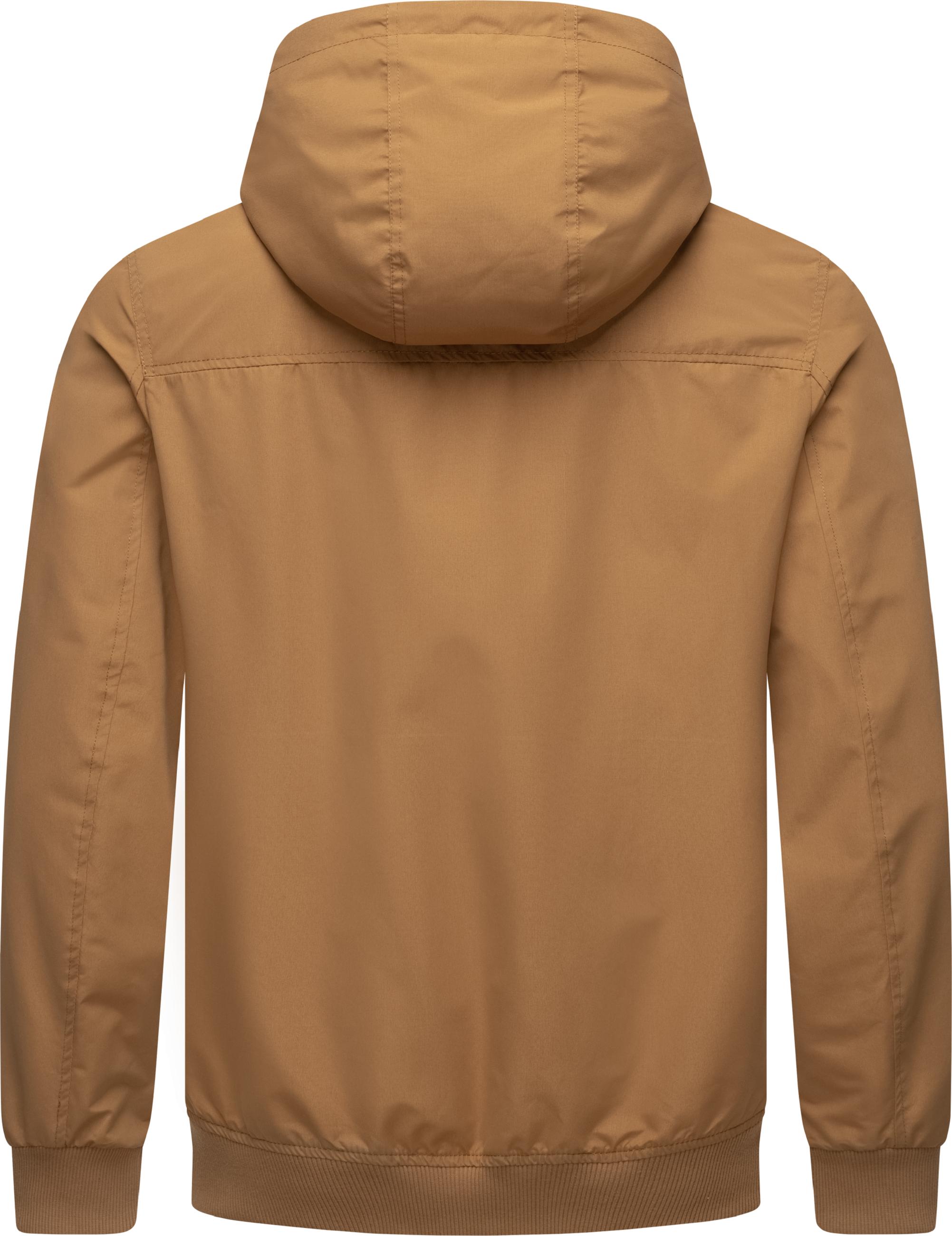 Übergangsjacke Outdoorjacke mit Kapuze Perci Brown Sugar