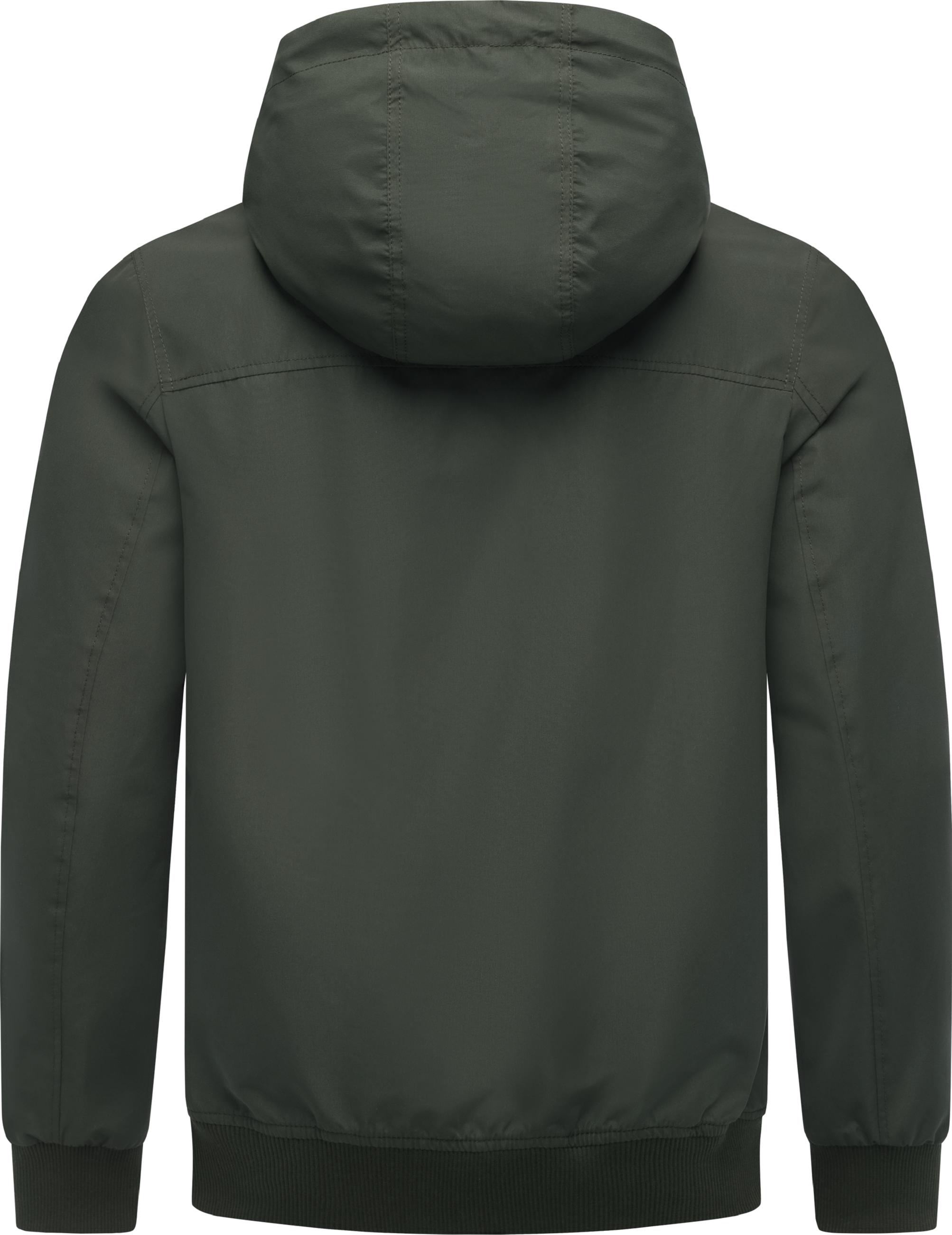 wasserdichte Übergangsjacke mit Kapuze "Perci" Dark Olive25
