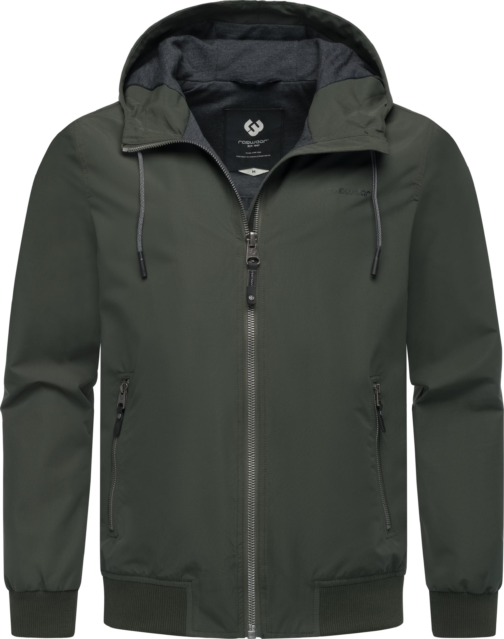 wasserdichte Übergangsjacke mit Kapuze "Perci" Dark Olive25