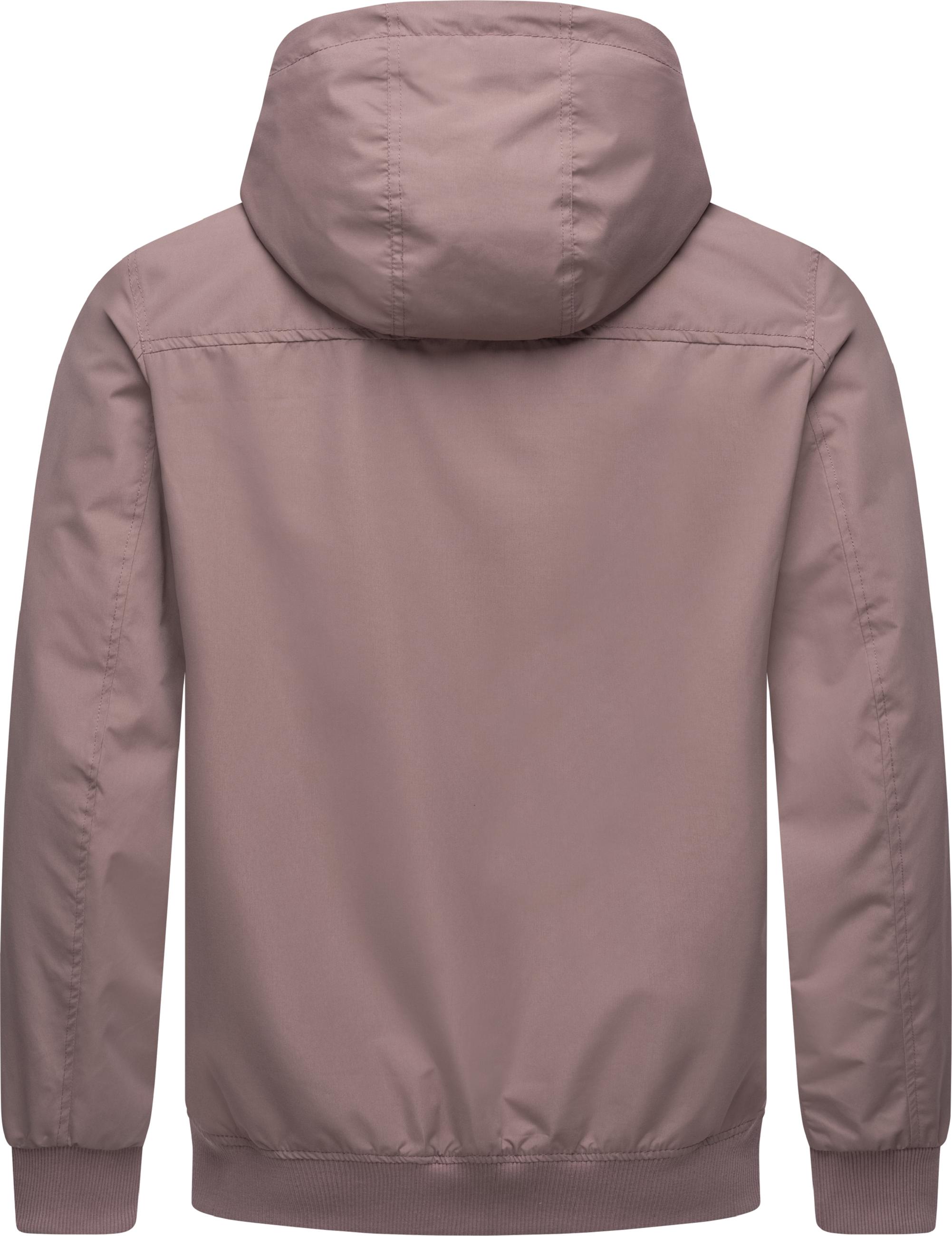 wasserdichte Übergangsjacke mit Kapuze "Perci" Mauve