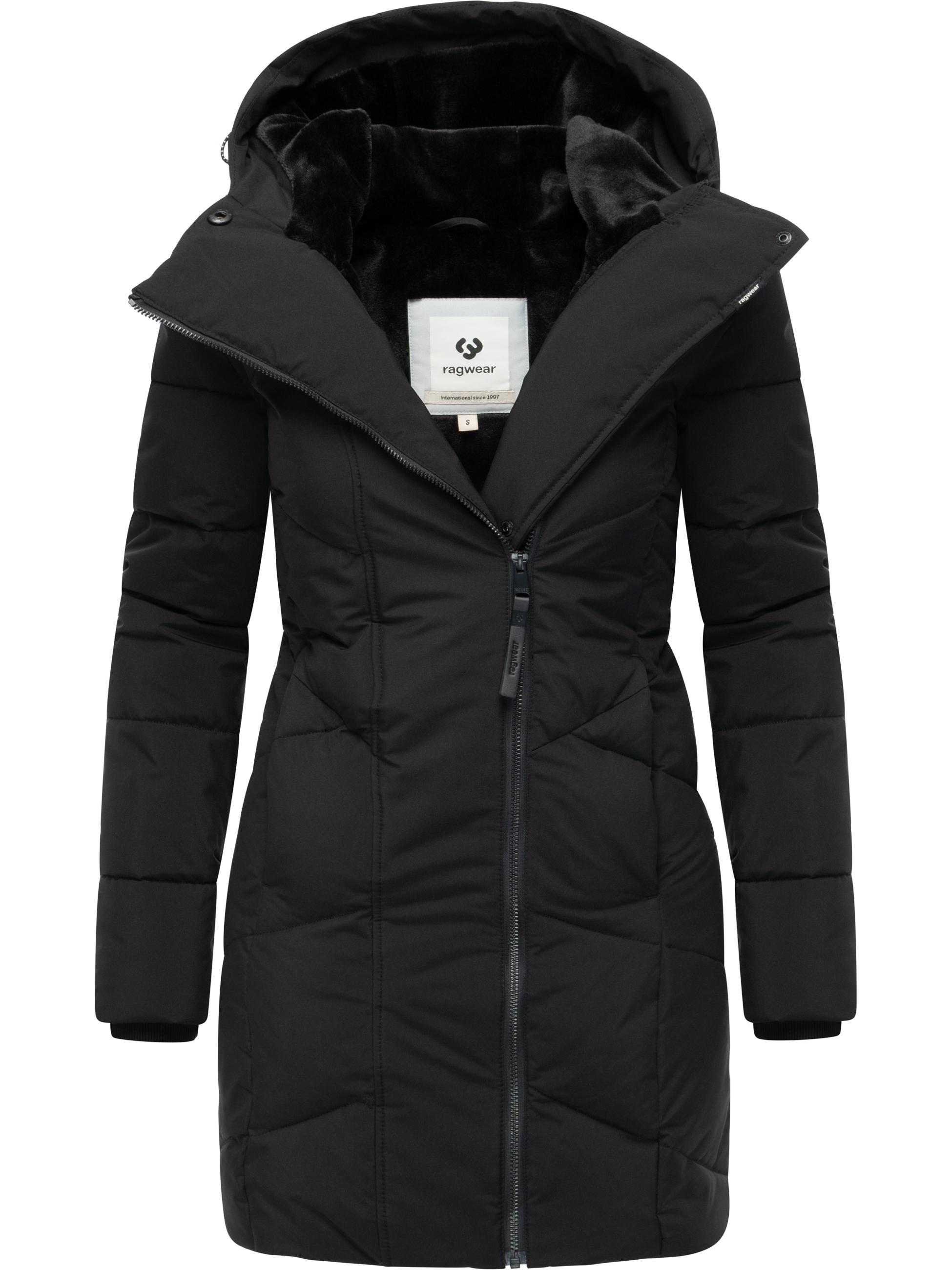 Wasserdichter Kurzmantel mit Kapuze "Pevilla YOUMODO" Black