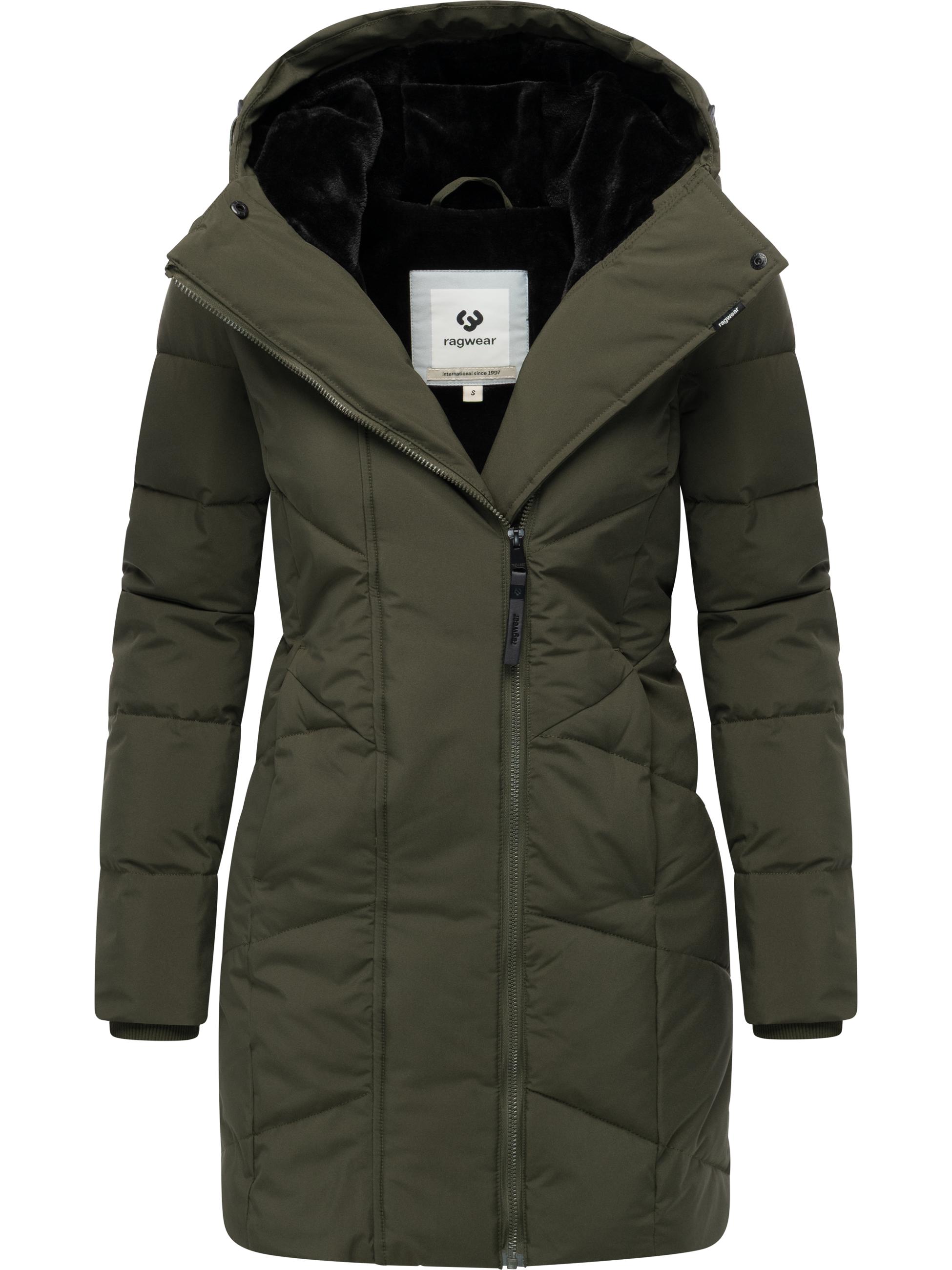 Wasserdichter Kurzmantel mit Kapuze "Pevilla YOUMODO" Dark Olive