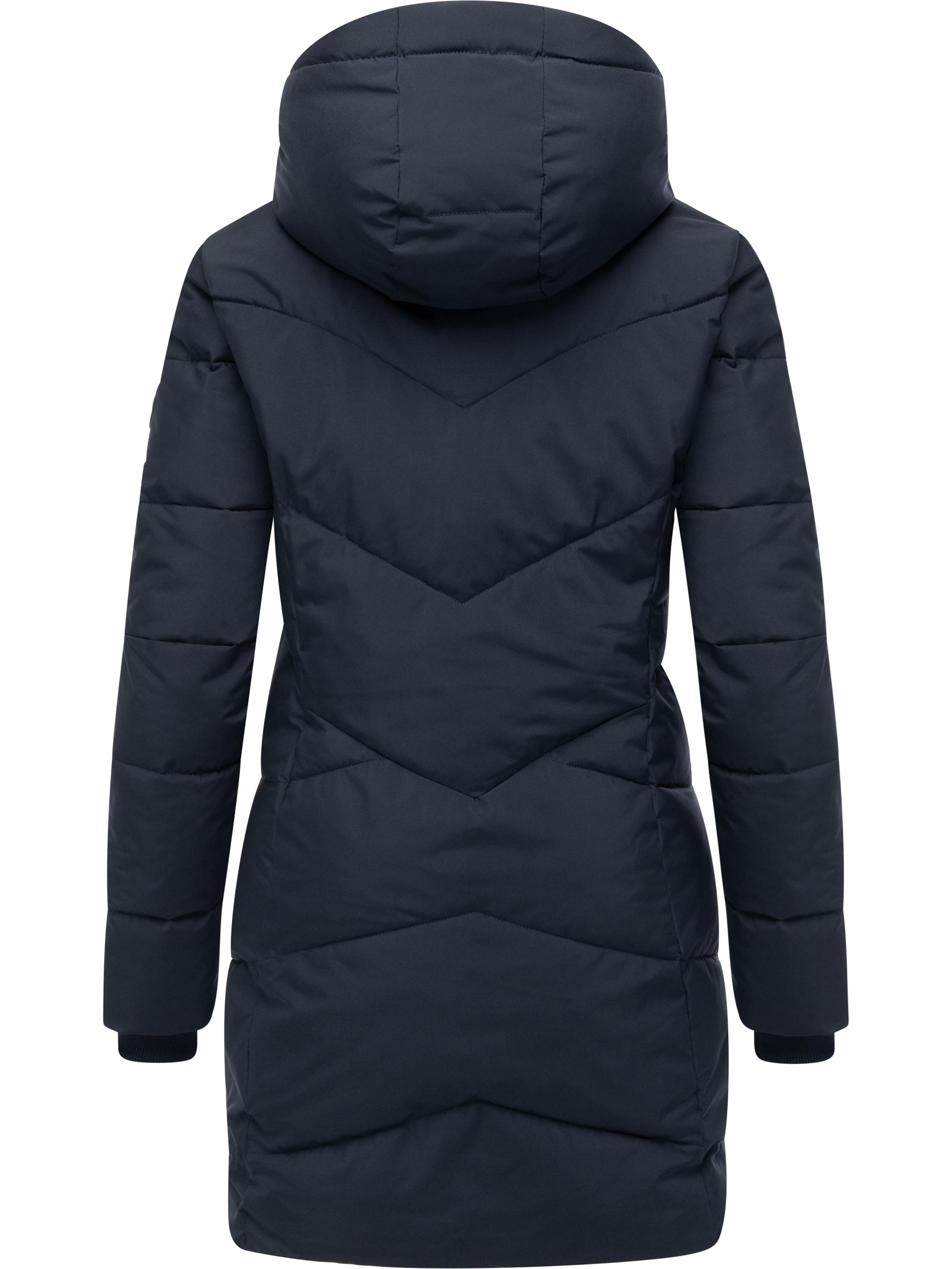 Wasserdichter Kurzmantel mit Kapuze "Pevilla YOUMODO" Navy