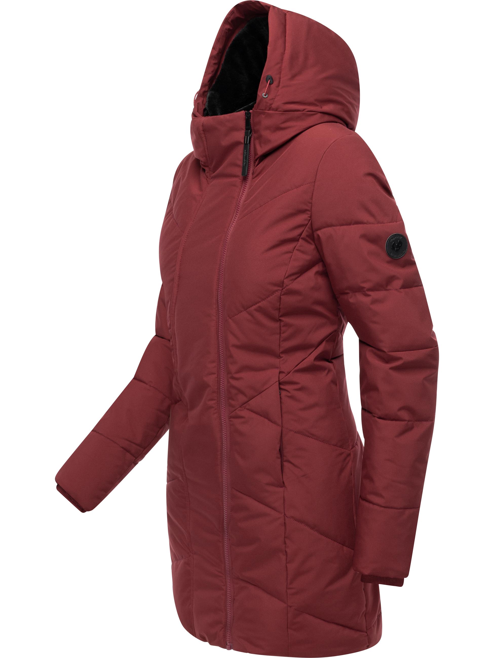 Wasserdichter Kurzmantel mit Kapuze "Pevilla YOUMODO" Wine Red