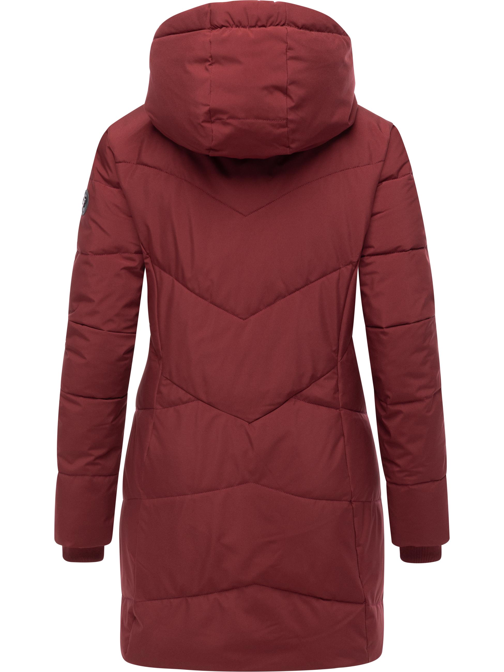 Wasserdichter Kurzmantel mit Kapuze "Pevilla YOUMODO" Wine Red