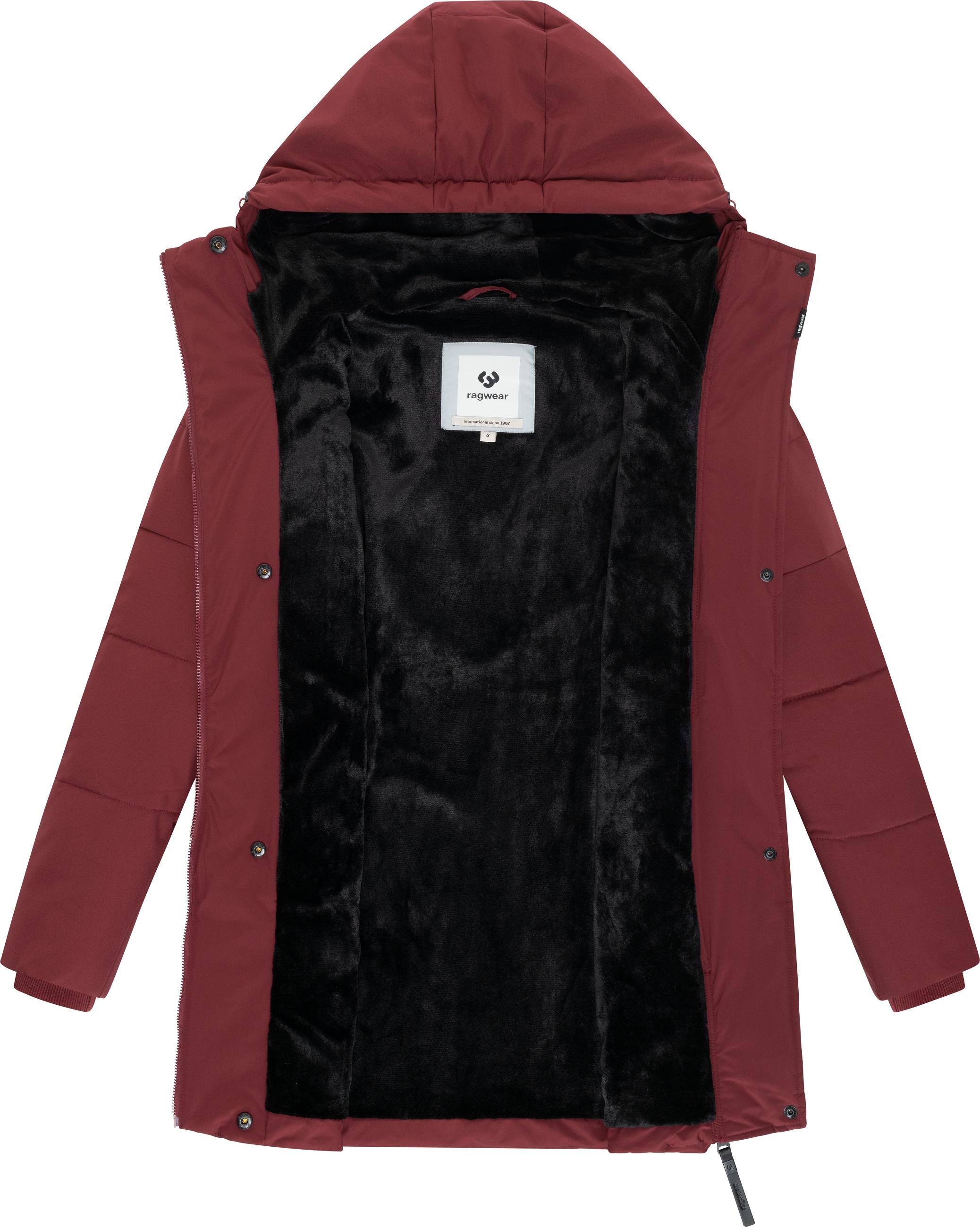 Wasserdichter Kurzmantel mit Kapuze "Pevilla YOUMODO" Wine Red