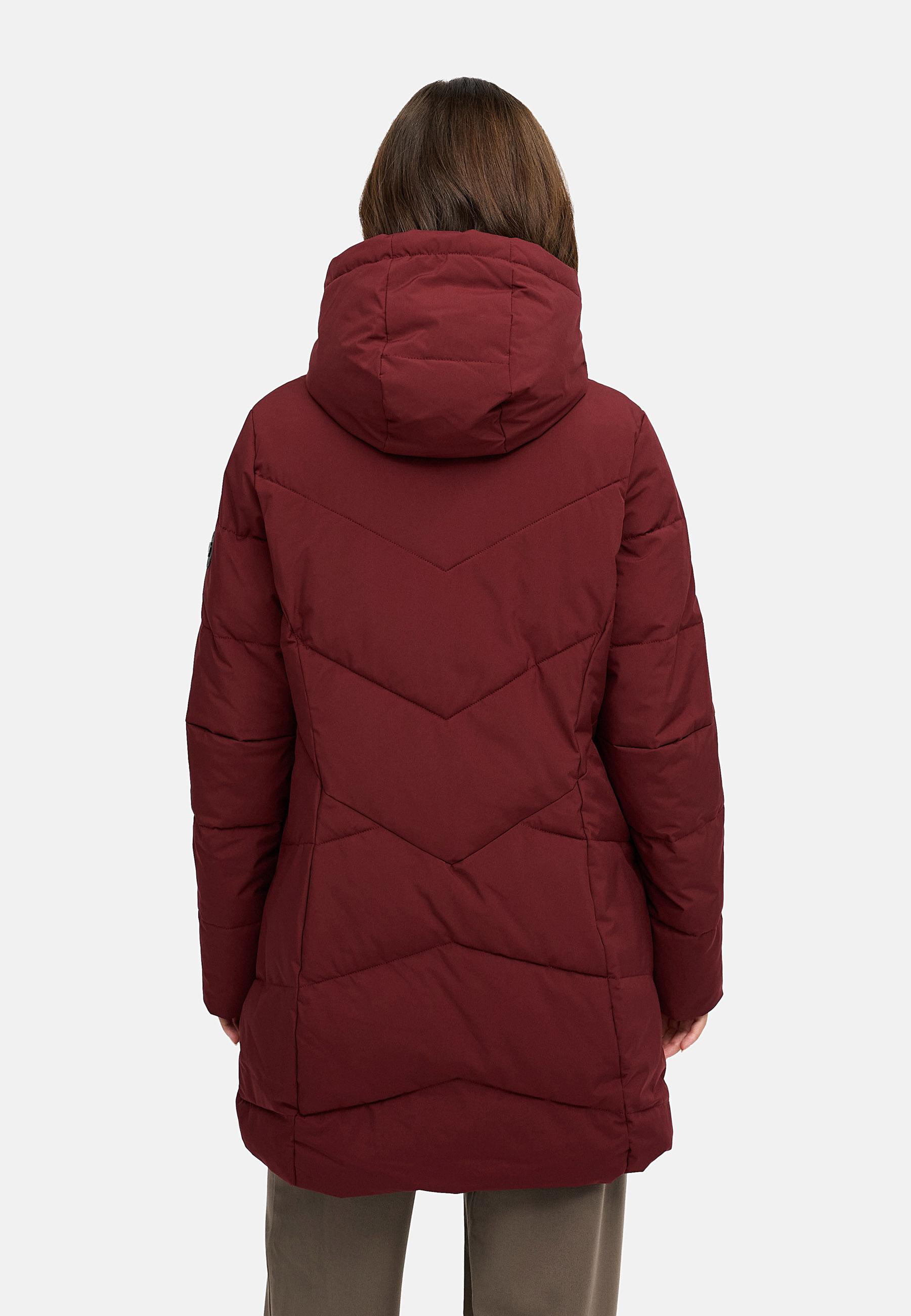 Wasserdichter Kurzmantel mit Kapuze "Pevilla YOUMODO" Wine Red