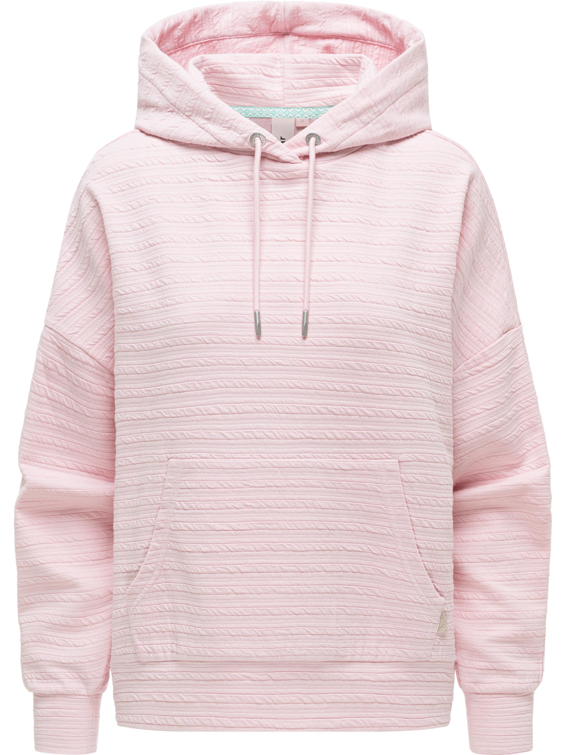 Leichter Hoodie mit verstellbarer Kapuze "Pirita Crepe" Marshmallow