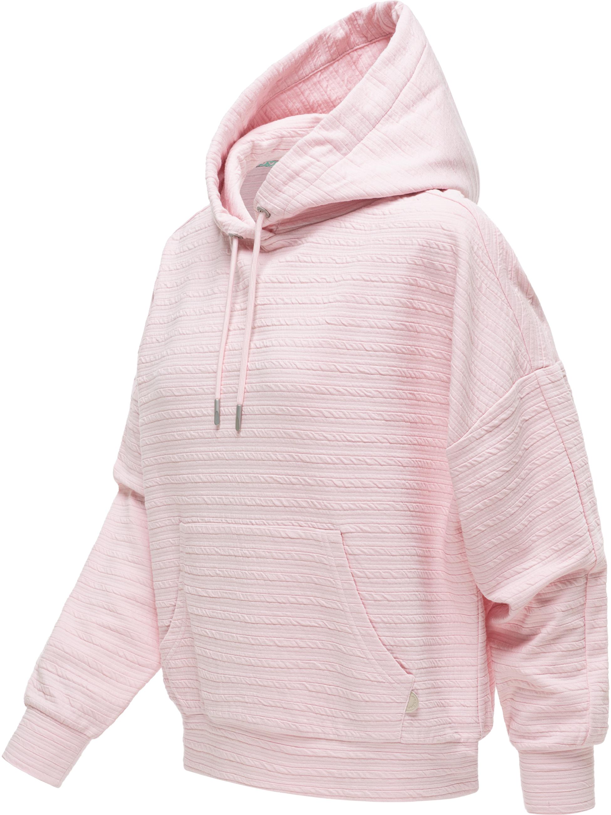 Leichter Hoodie mit verstellbarer Kapuze "Pirita Crepe" Marshmallow