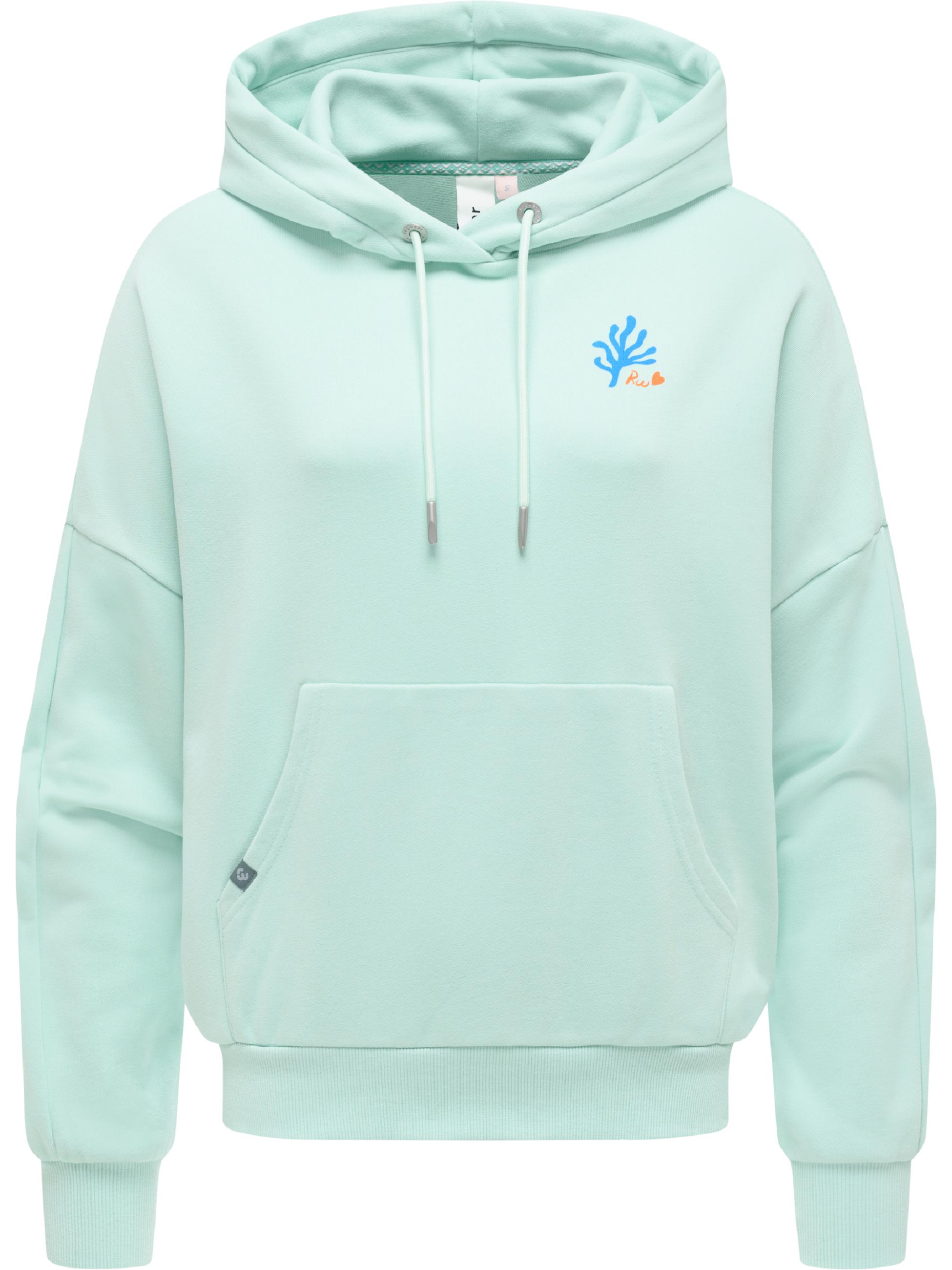 oversized Hoodie mit Print-Akzenten "Pirita PP" Mint