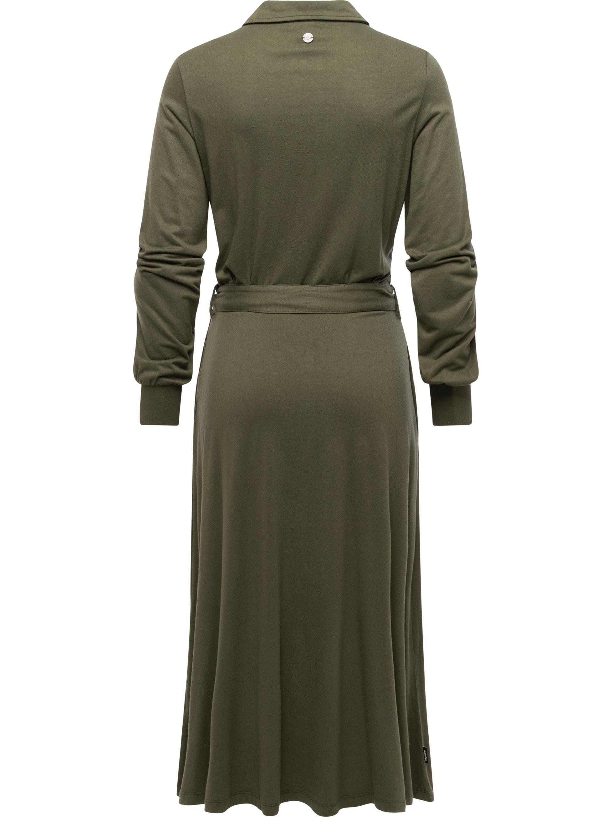Blusenkleid "Plantee" Dark Olive