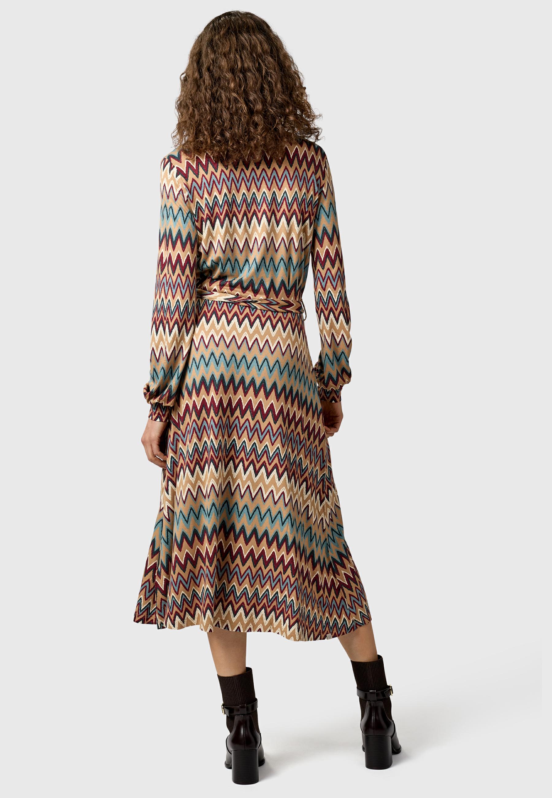 Kleid "Plantee Print" Sand26