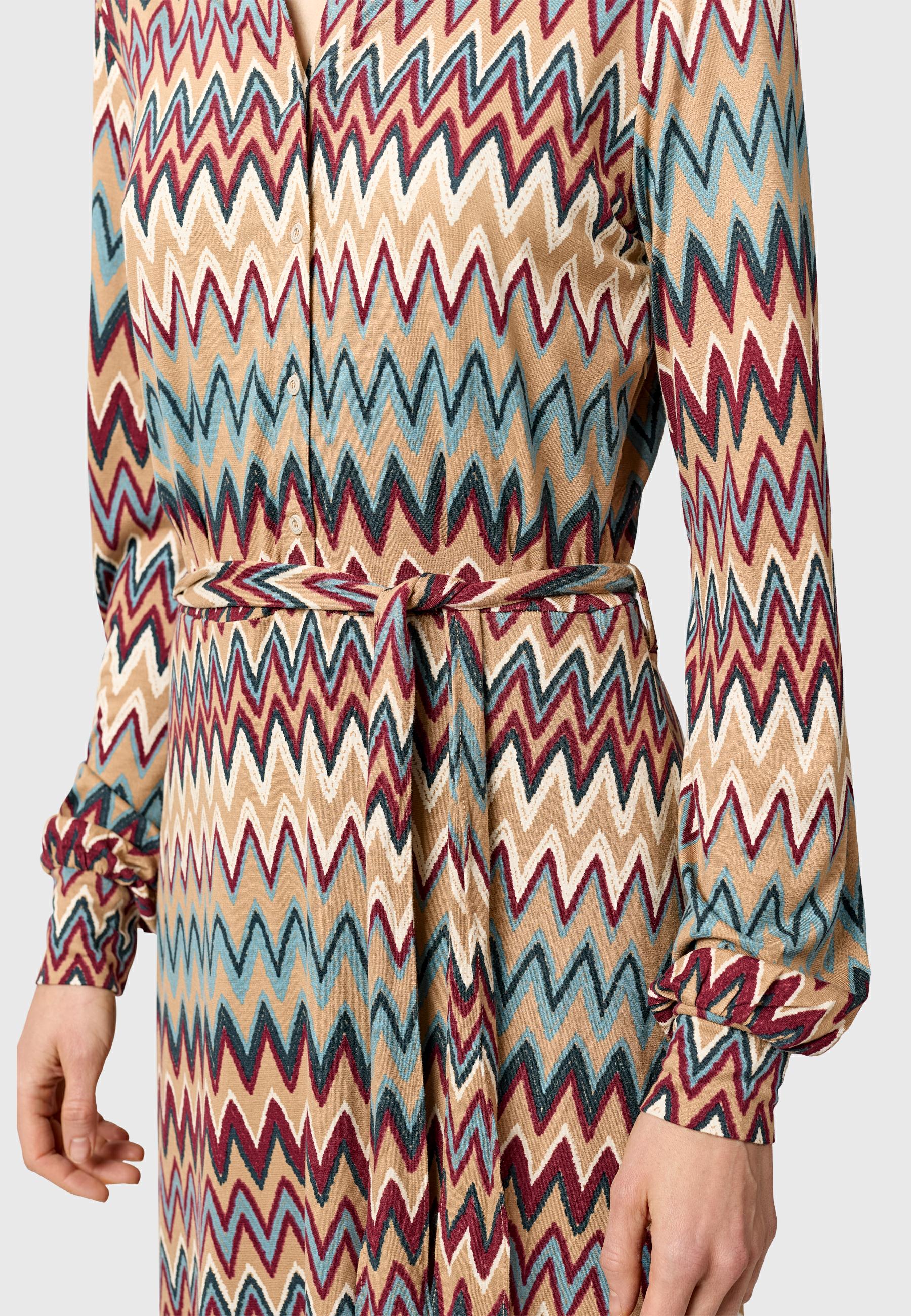 Kleid "Plantee Print" Sand26