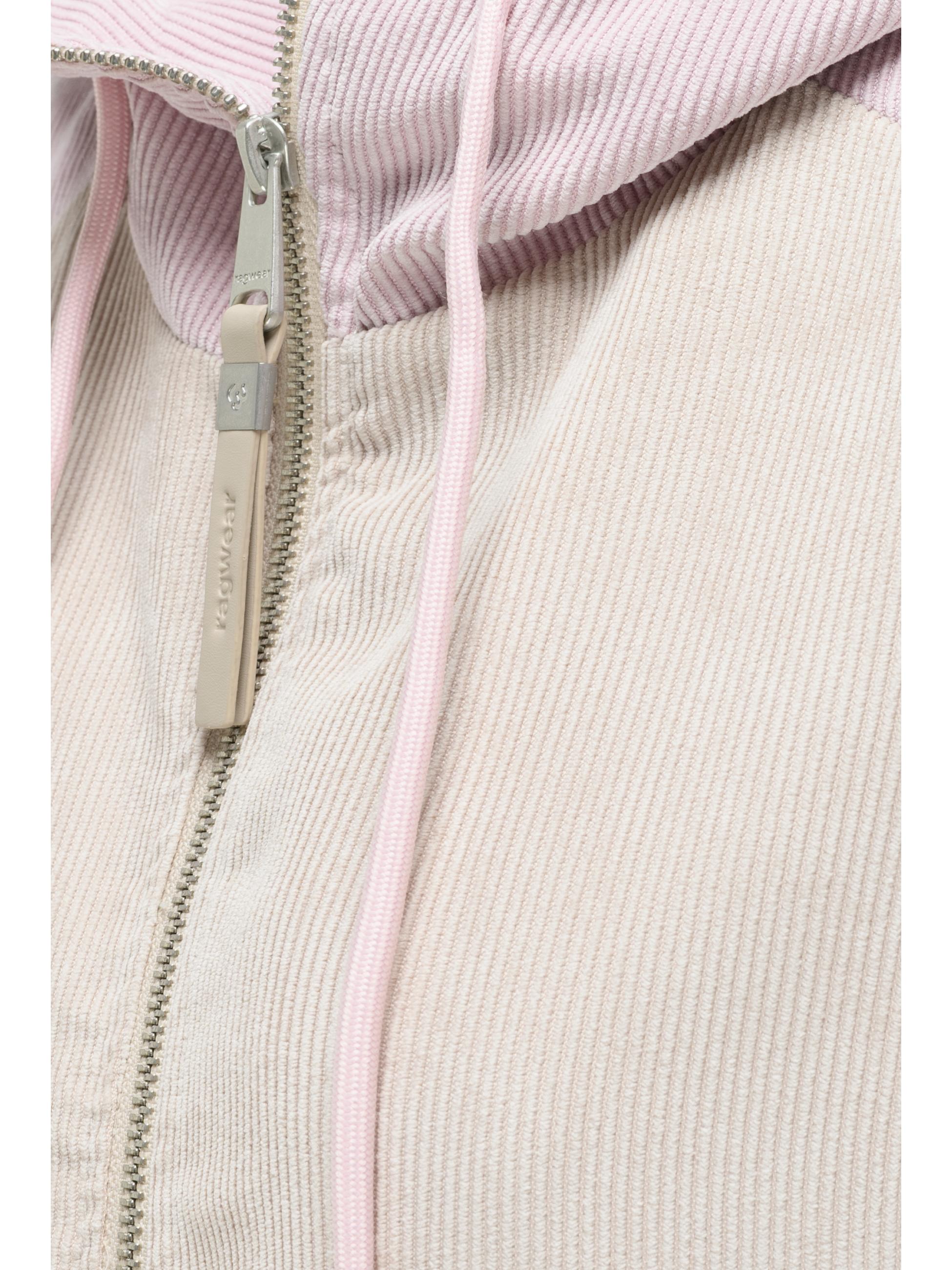 Cordjacke mit verstellbarer Kapuze "Queny Cordy" Mint