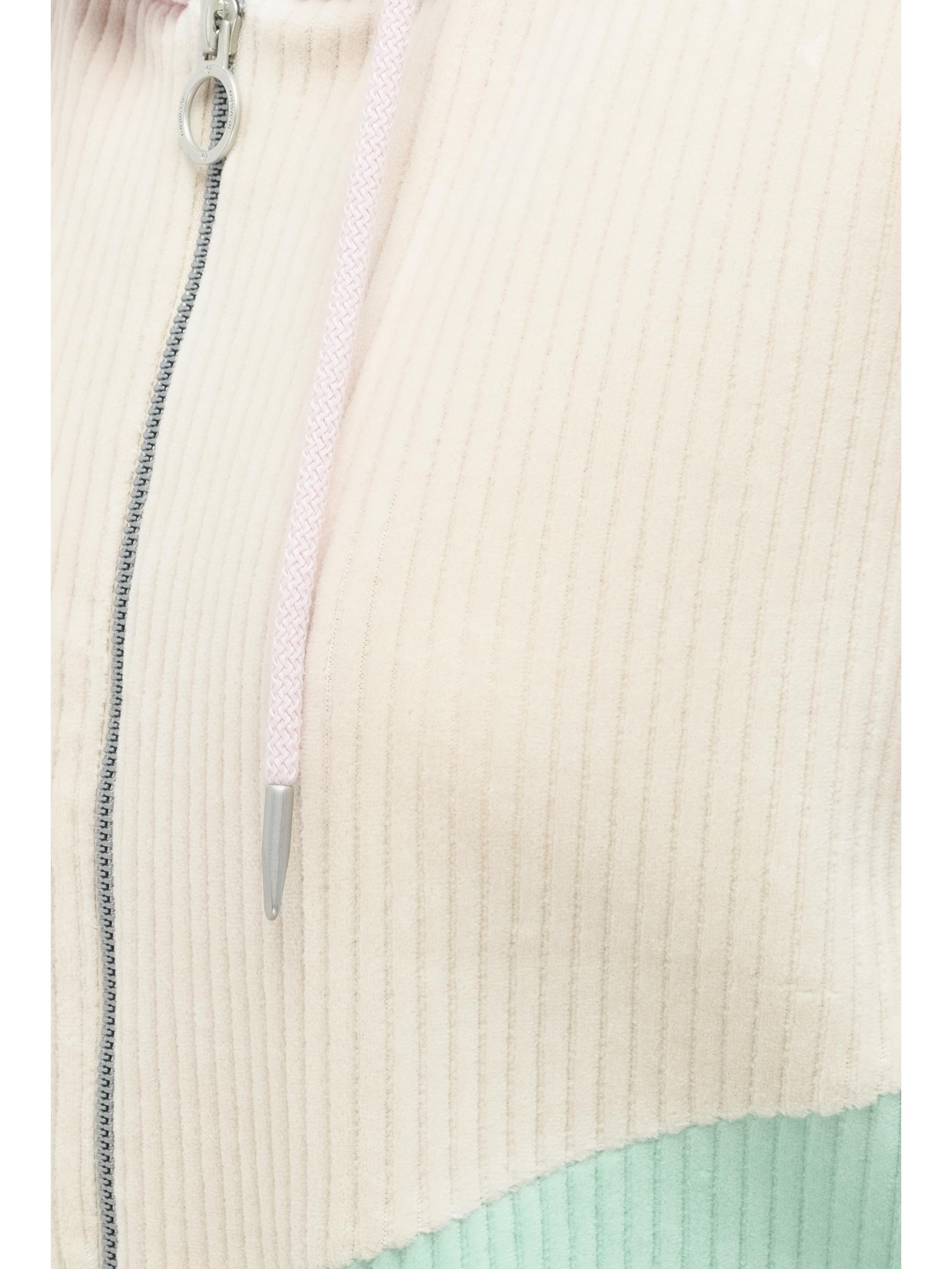 Sweatjacke in Cord-Optik "Queny Sweat Cordy" Mint