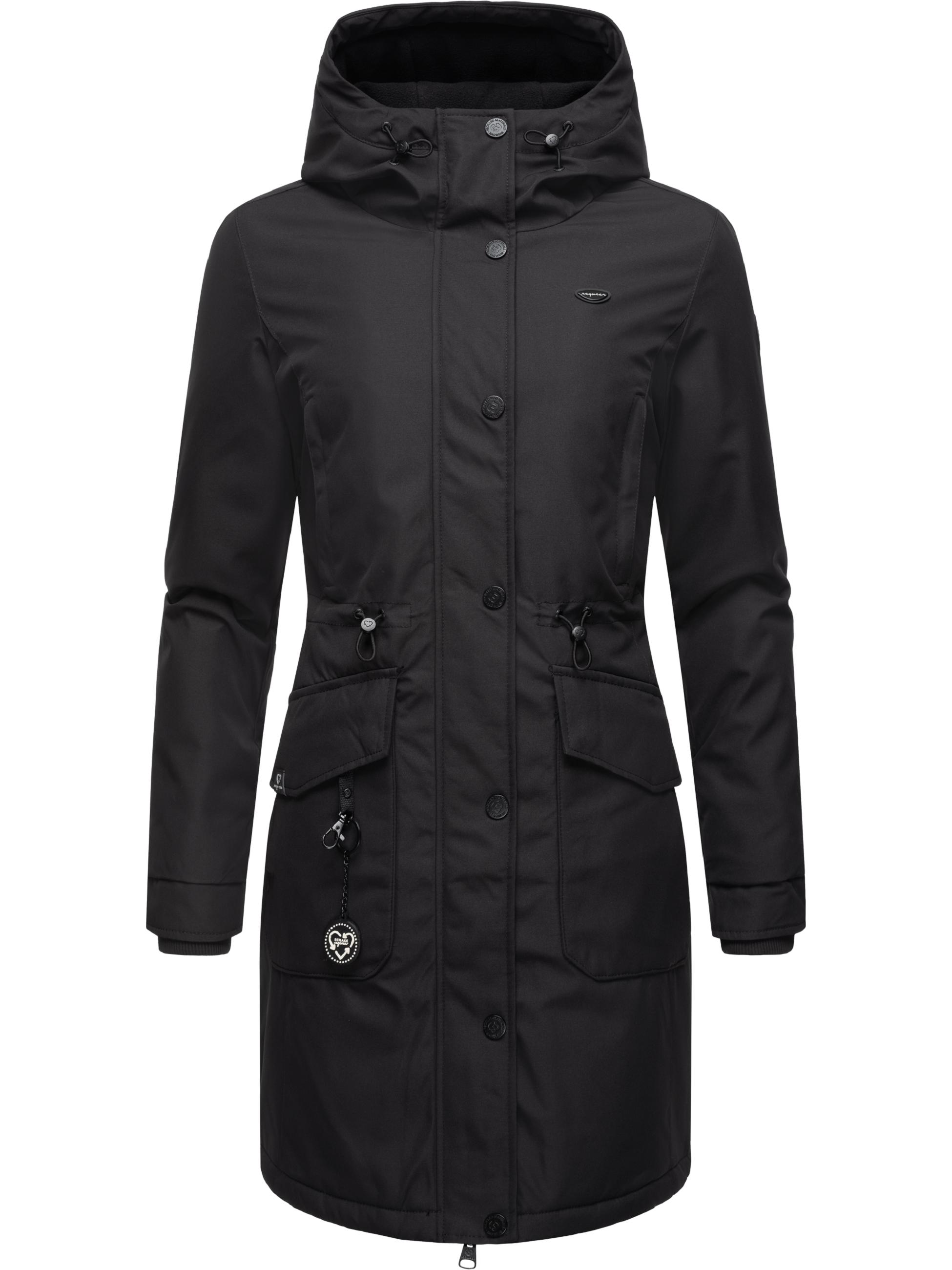 Langer Winterparka mit Kapuze "Reloved Remake  II Intl." Black22