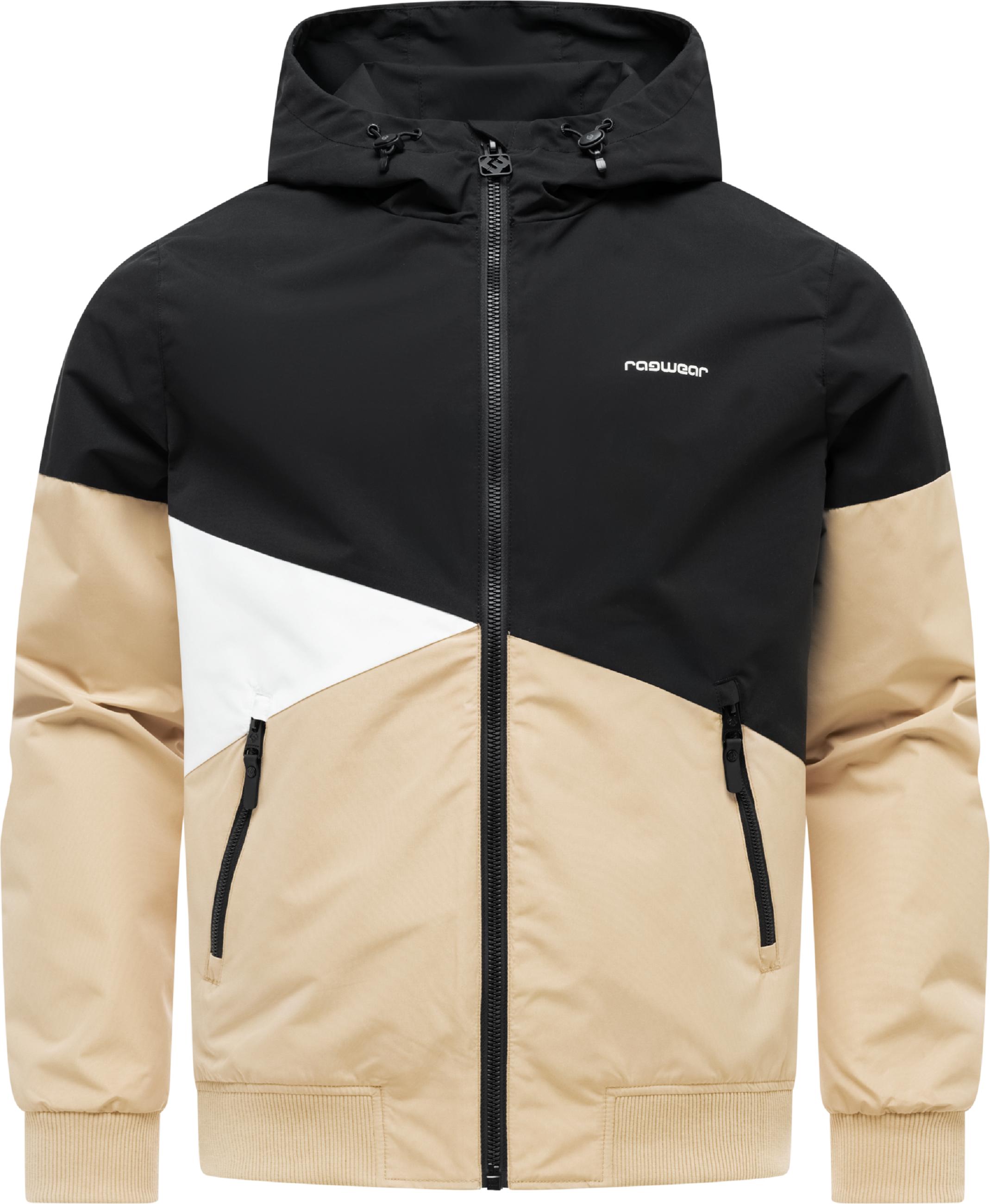 Wasserdichte Übergangsjacke mit Kapuze "Renad" Dark Combo