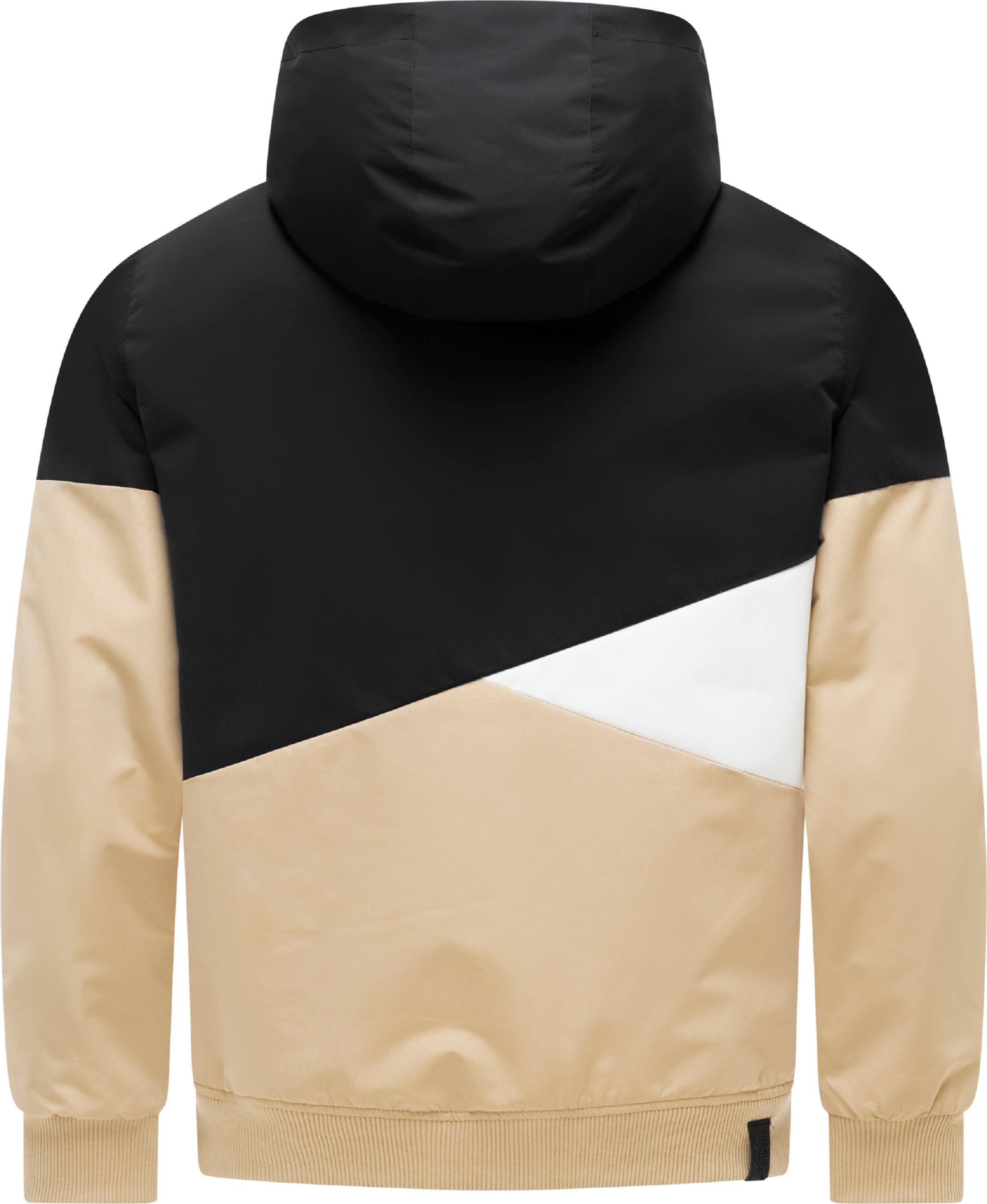 Wasserdichte Übergangsjacke mit Kapuze "Renad" Dark Combo