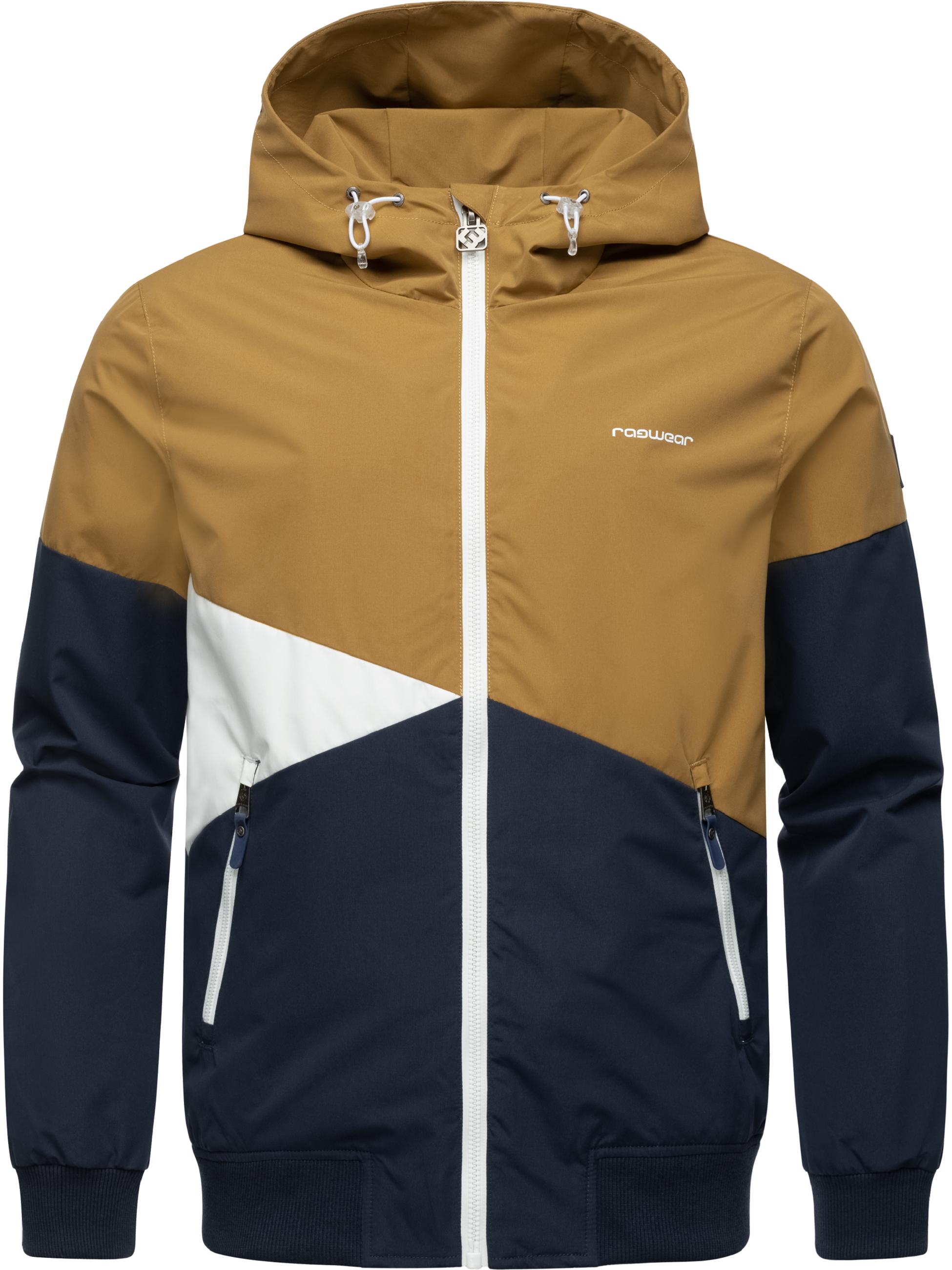 Wasserdichte Übergangsjacke mit Kapuze "Renad" Navy