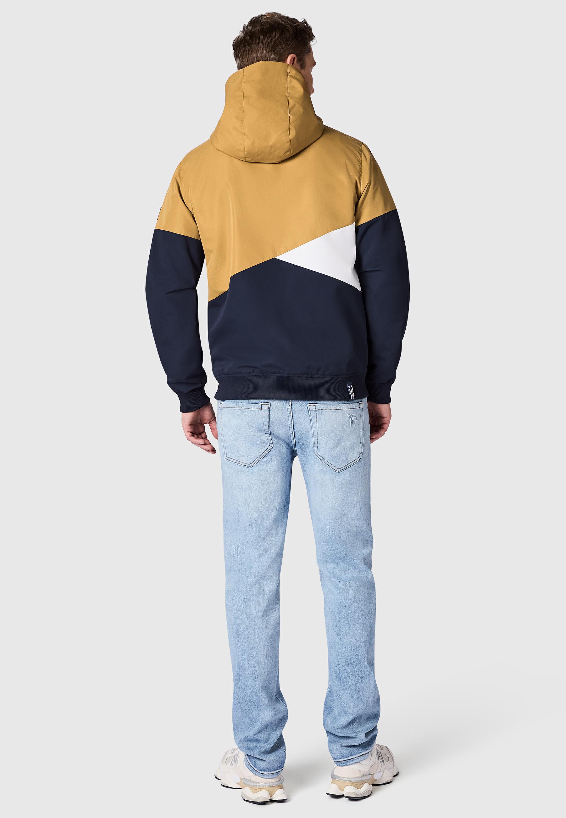 Wasserdichte Übergangsjacke mit Kapuze "Renad" Navy