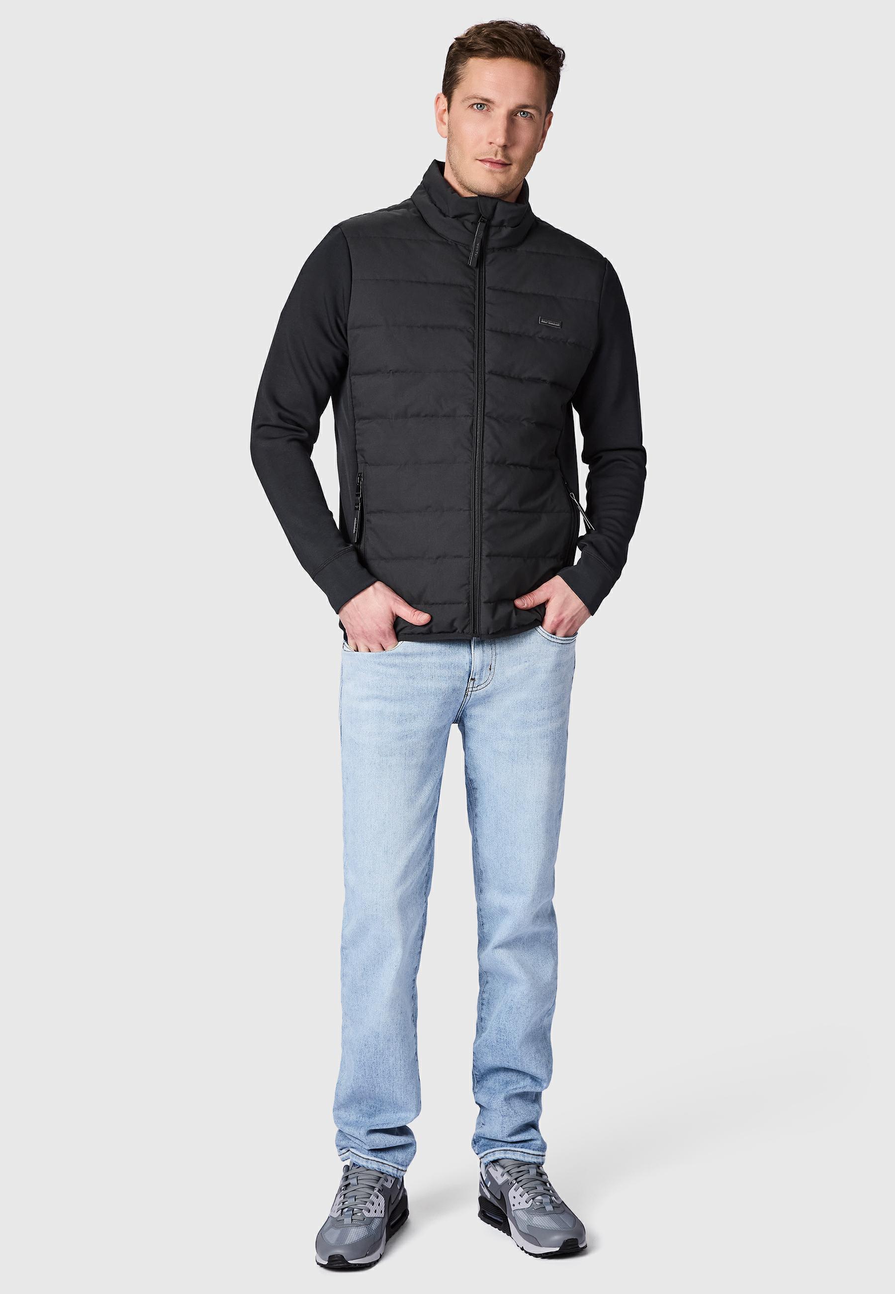 Steppjacke Outdoor-Jacke mit Stehkragen "Rendan Tech YOUMODO" Black