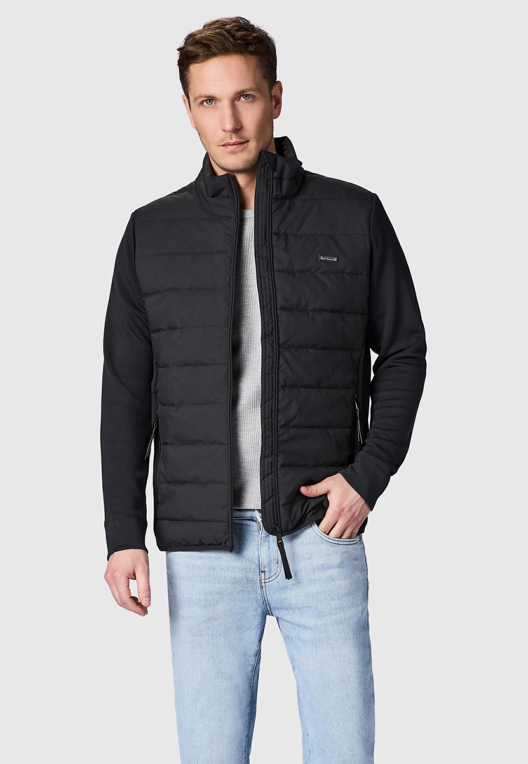 Steppjacke Outdoor-Jacke mit Stehkragen "Rendan Tech YOUMODO" Black