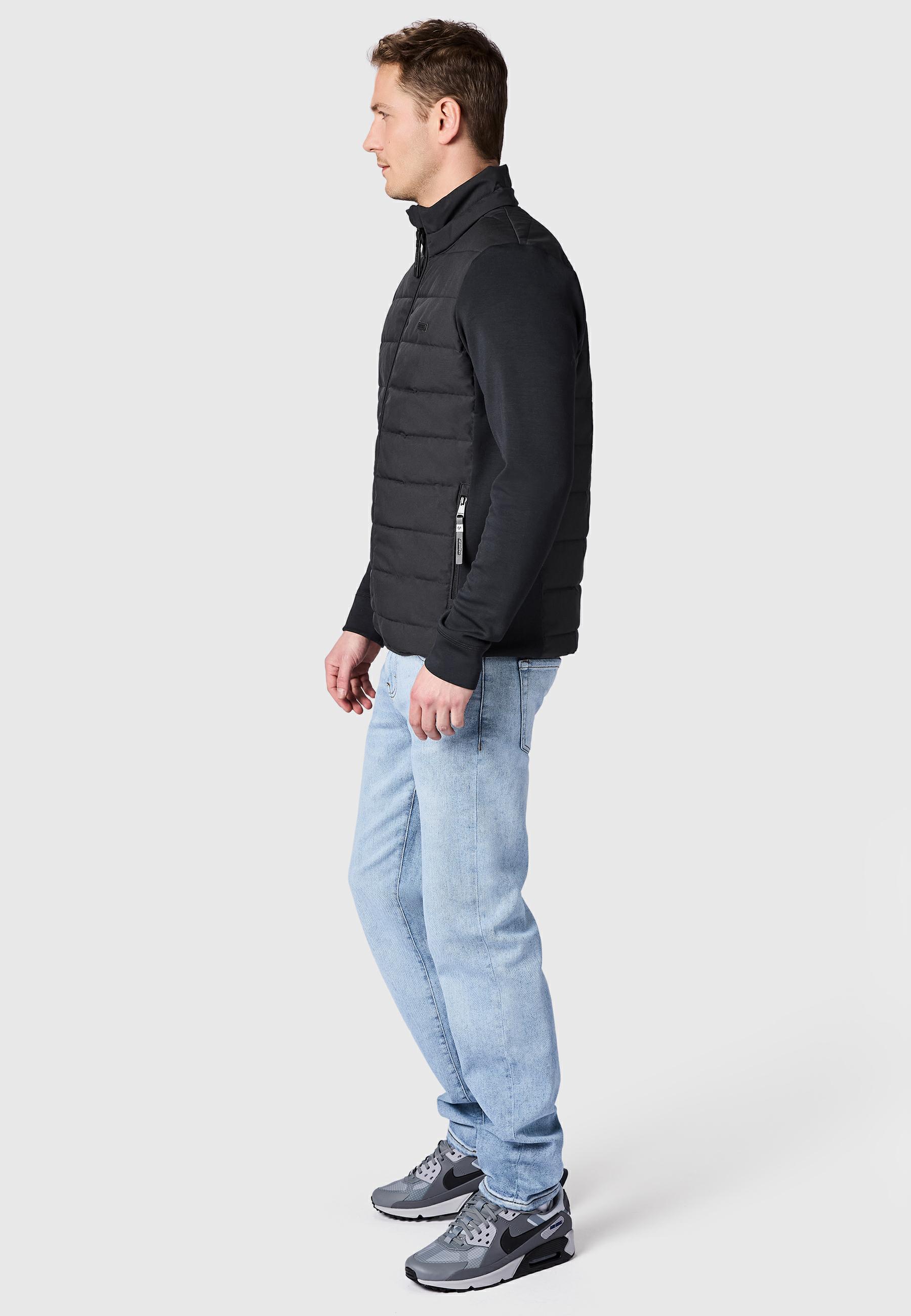 Steppjacke Outdoor-Jacke mit Stehkragen "Rendan Tech YOUMODO" Black