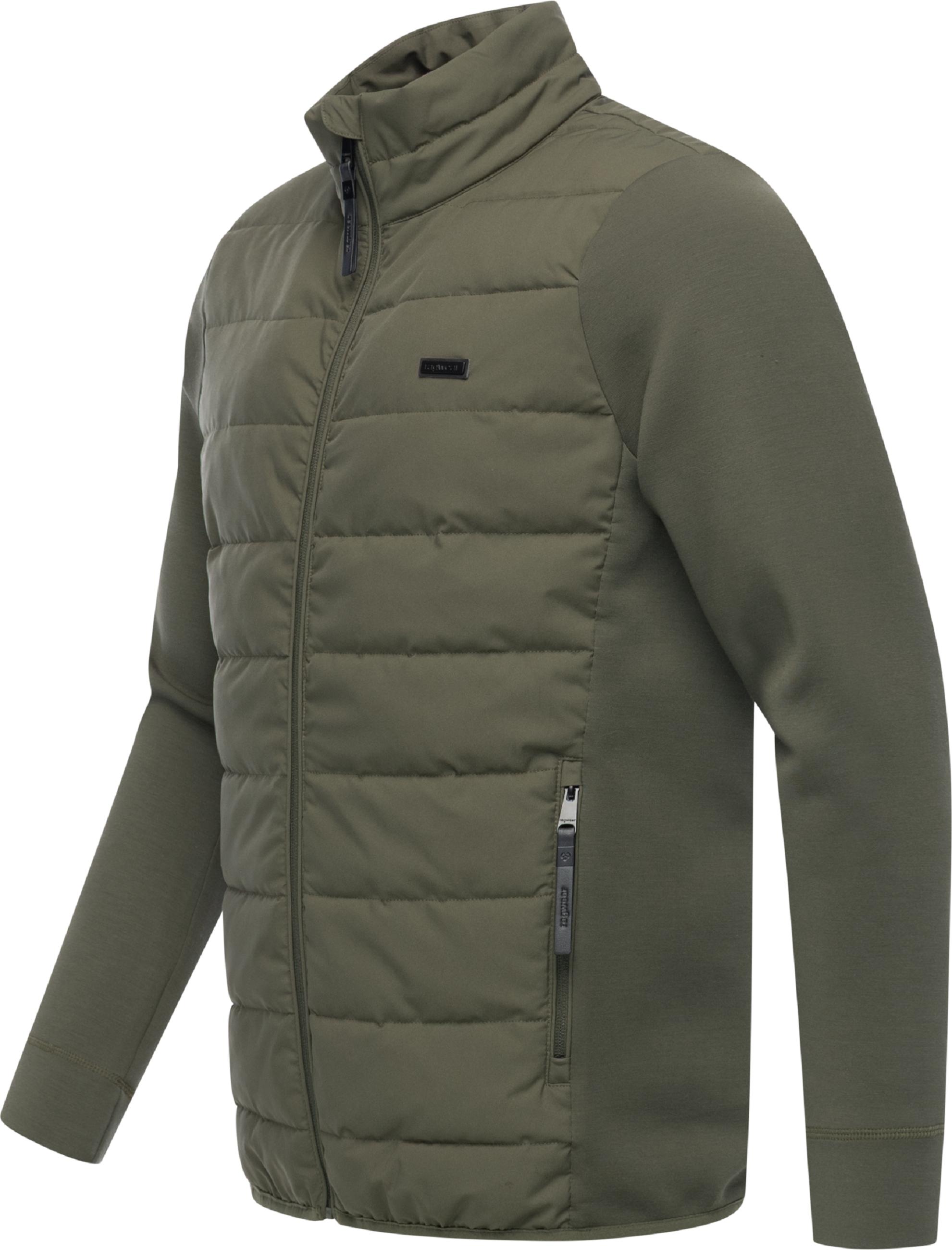 Steppjacke Outdoor-Jacke mit Stehkragen "Rendan Tech YOUMODO" Dark Olive