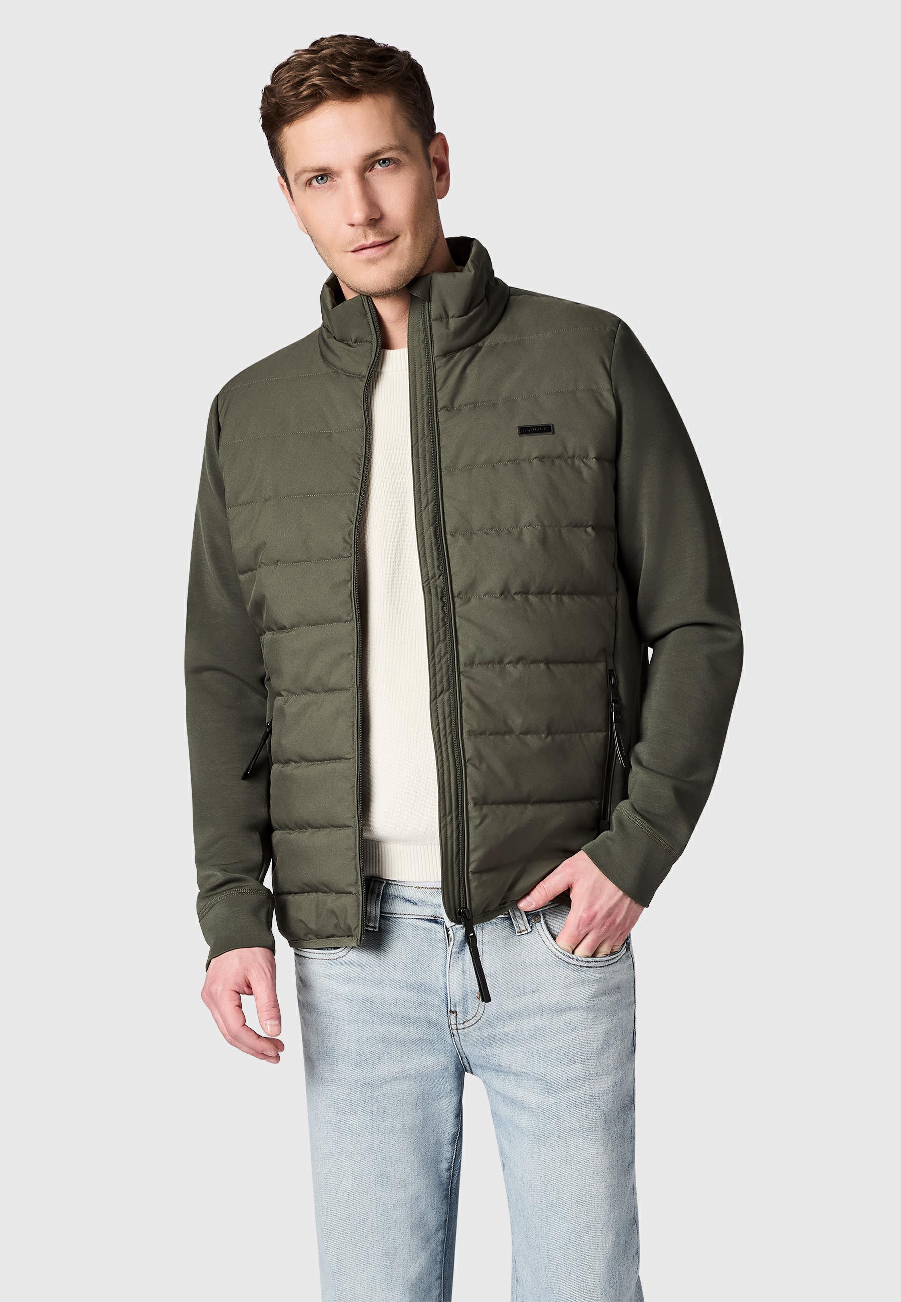 Steppjacke Outdoor-Jacke mit Stehkragen "Rendan Tech YOUMODO" Dark Olive