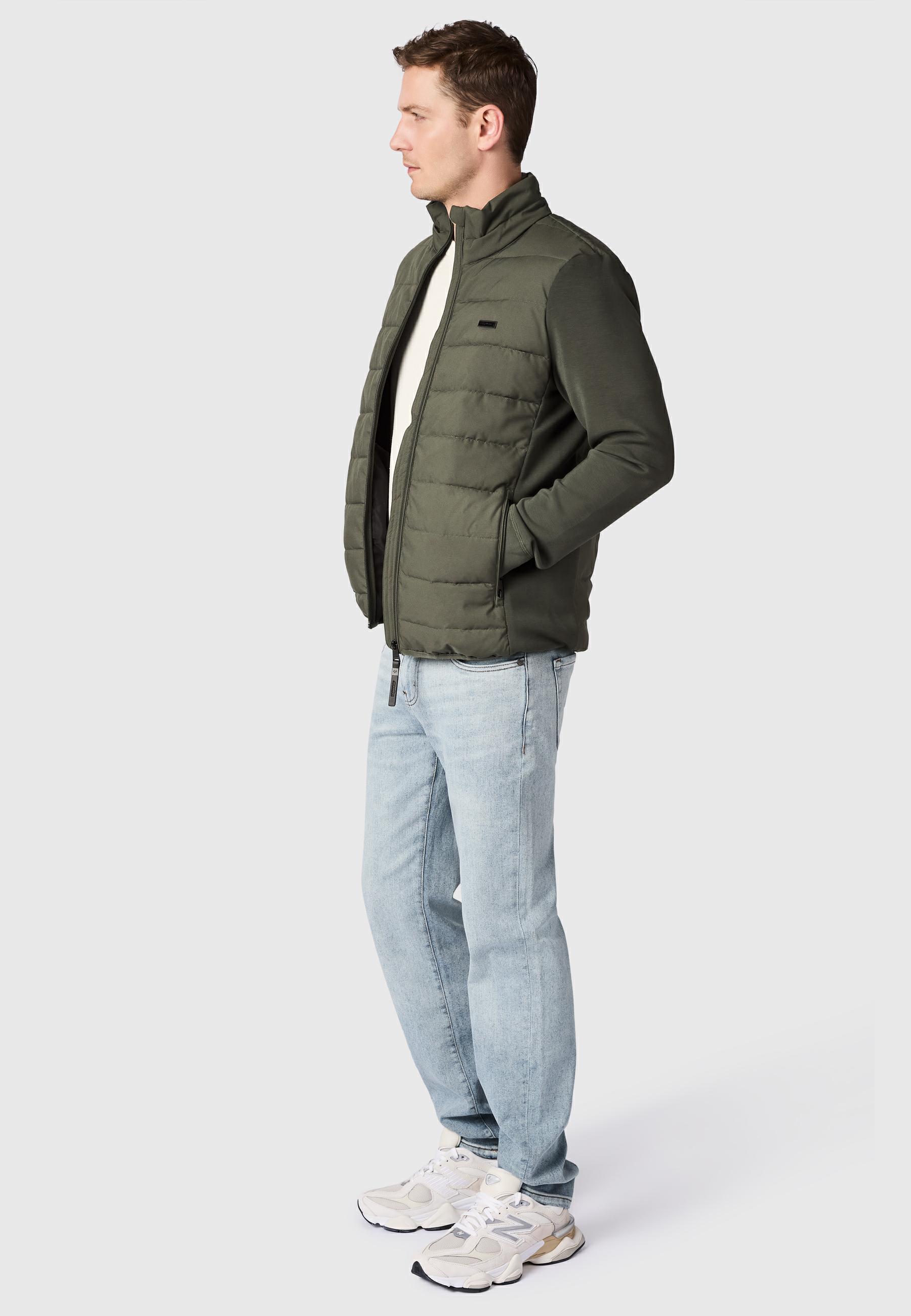 Steppjacke Outdoor-Jacke mit Stehkragen "Rendan Tech YOUMODO" Dark Olive