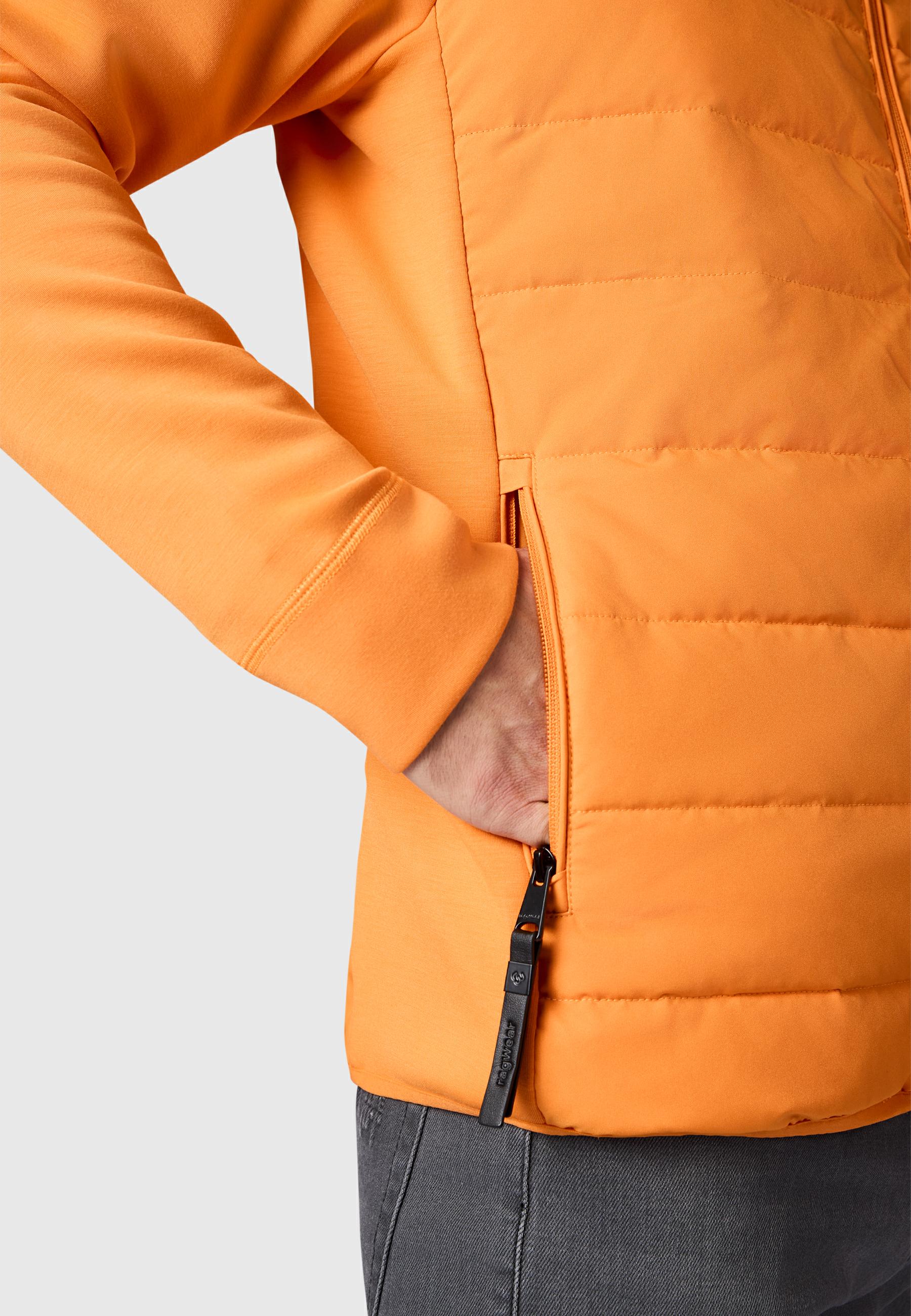 Steppjacke Outdoor-Jacke mit Stehkragen "Rendan Tech YOUMODO" Orange