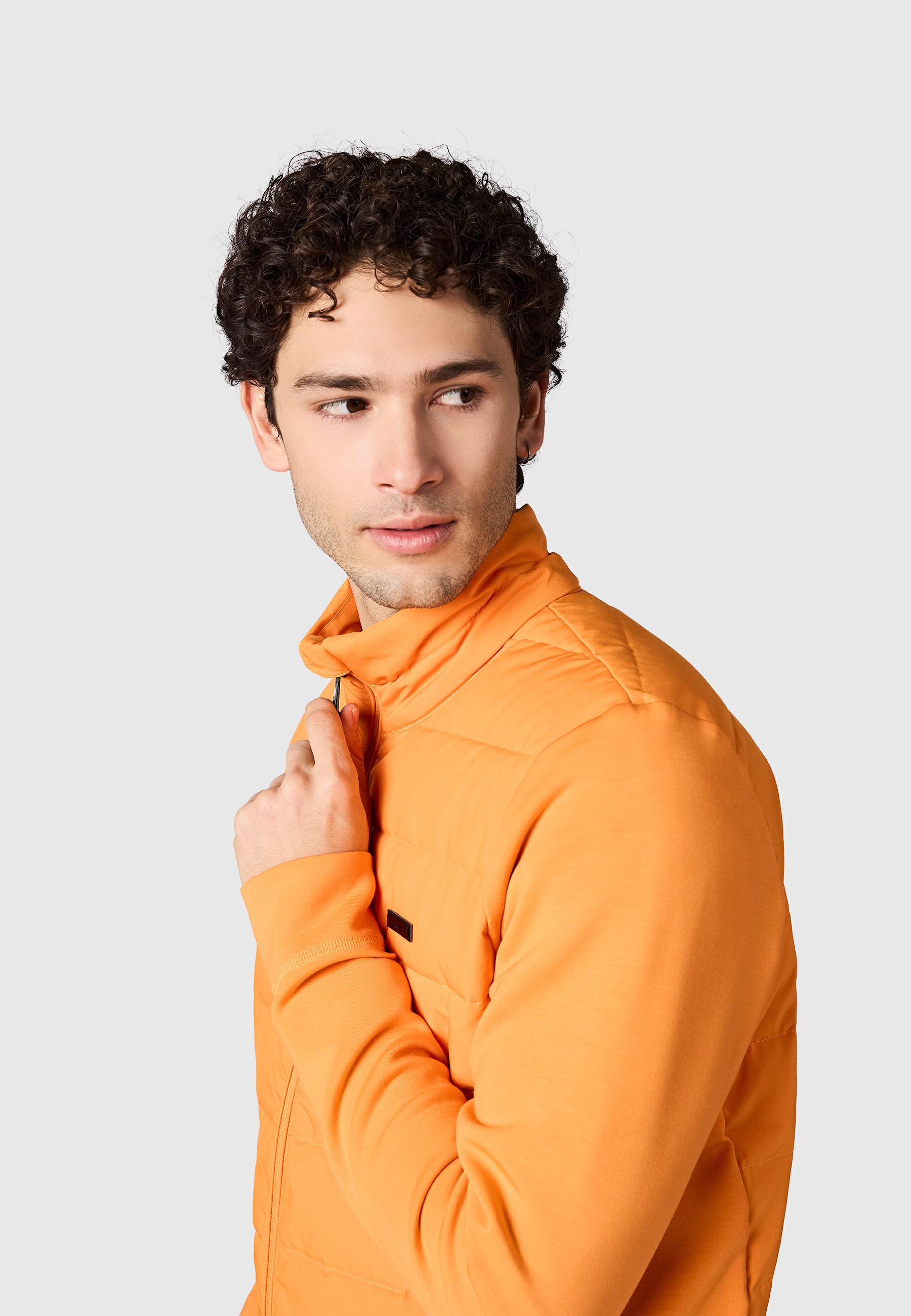 Steppjacke Outdoor-Jacke mit Stehkragen "Rendan Tech YOUMODO" Orange