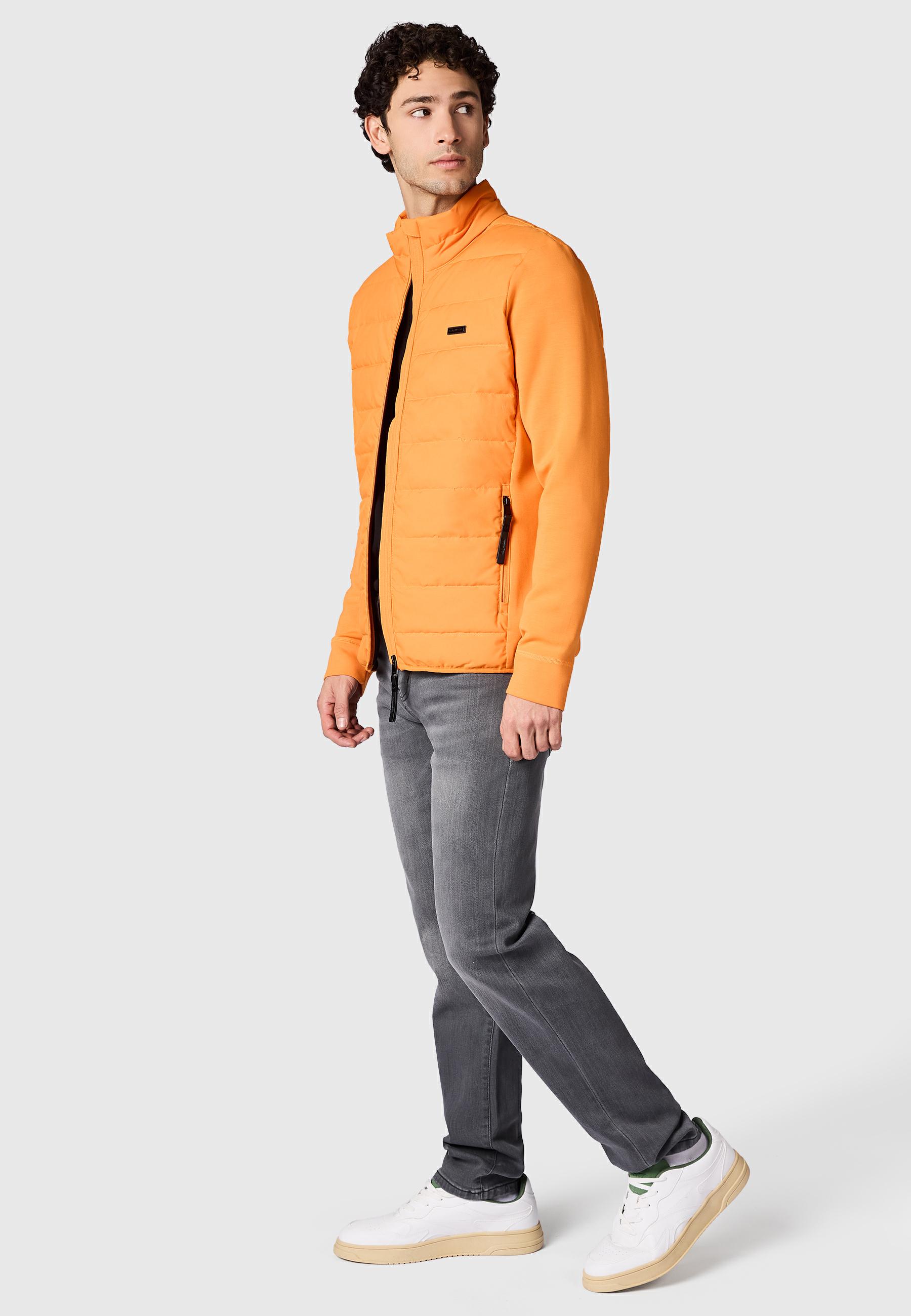 Steppjacke Outdoor-Jacke mit Stehkragen "Rendan Tech YOUMODO" Orange