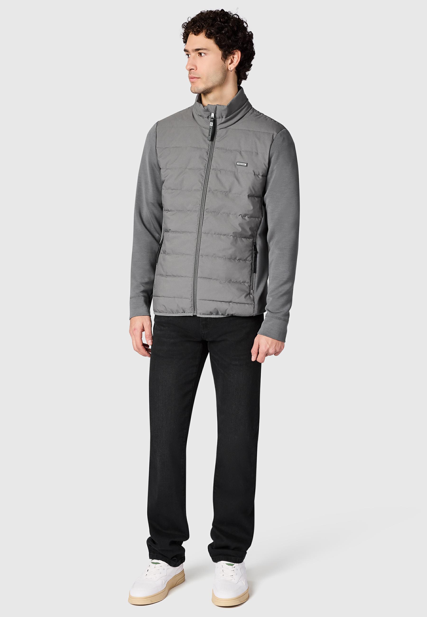 Steppjacke Outdoor-Jacke mit Stehkragen "Rendan Tech YOUMODO" Stone Grey
