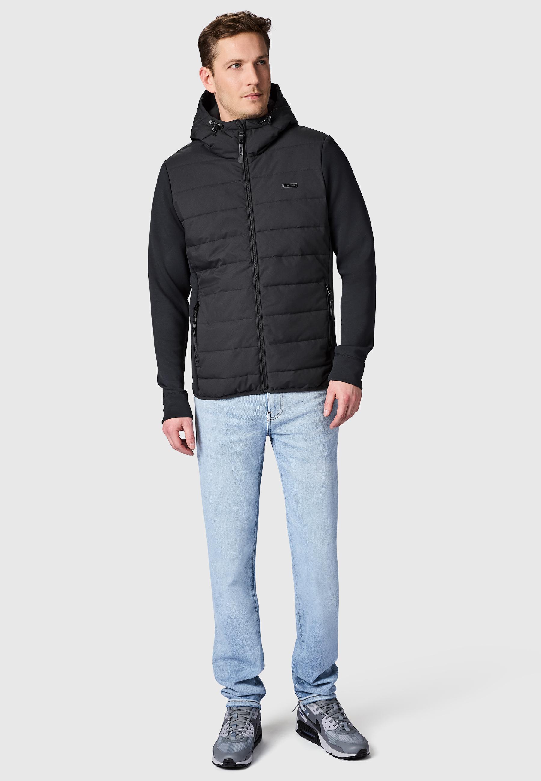 Steppjacke Outdoor-Jacke mit Kapuze "Rendy Tech YOUMODO" Black